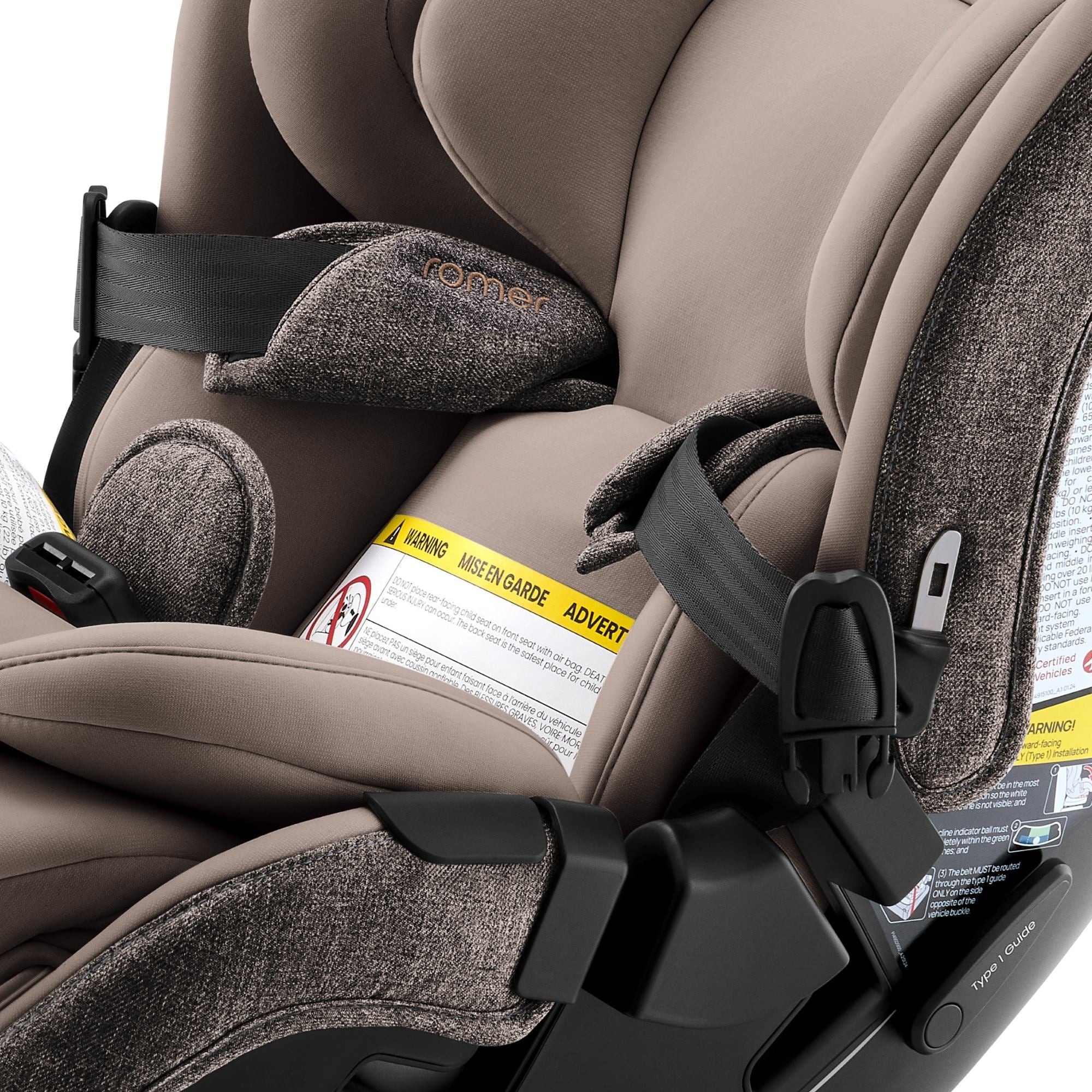 Romer Veni Convertible Car Seat for Babies & Toddlers - 3-in-1 Rear Facing, Forward Facing & Booster - Safe & Comfortable for Travel, School & Family Road Trips