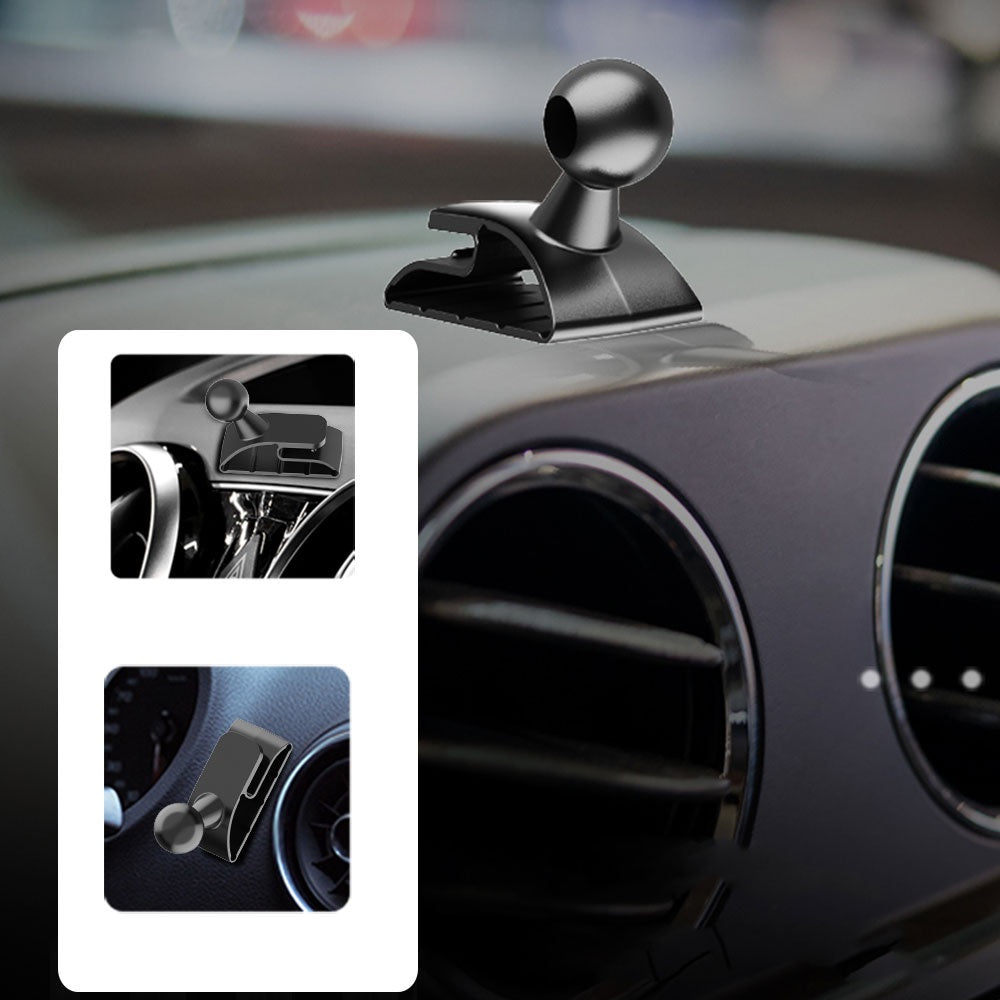 Magnetic Magsafe Holder with 3M Strong Adhesive Base - Universal Car Dashboard & Treadmill Mount with Cable Clip - Perfect for iPhone 12/13/14 Pro Max, AirPods & Wireless Charging in Car, Gym, Office & Home Use