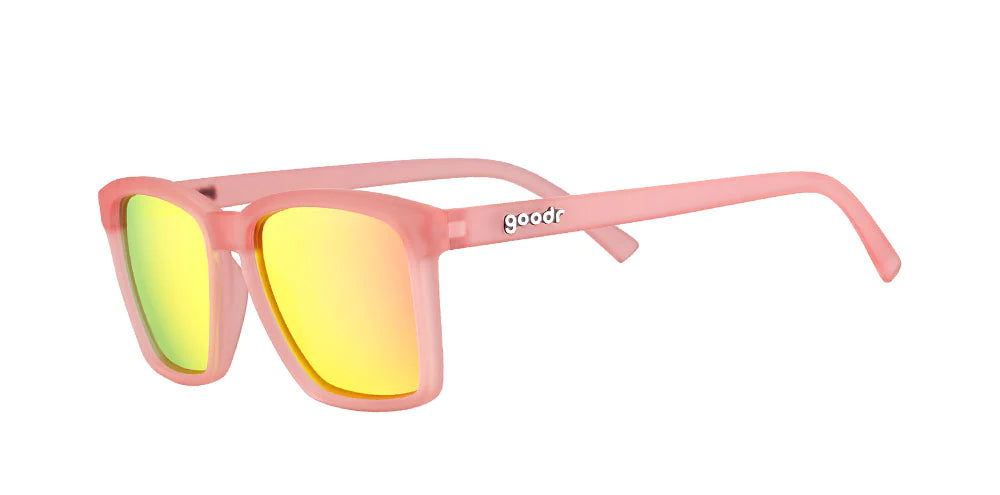 Goodr Sunglasses for Men & Women - Shrimpin' Ain't Easy Polarized Aviator Style - UV Protection for Running, Cycling & Outdoor Activities