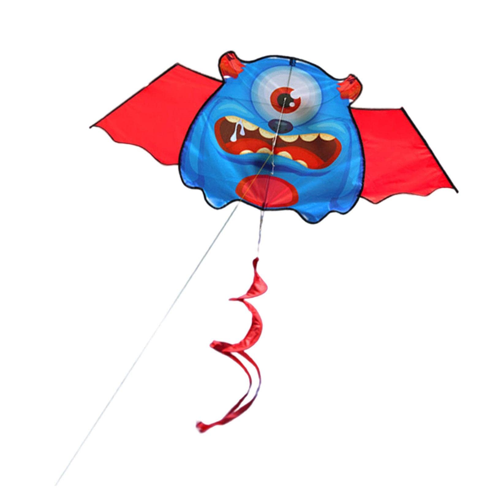 Colorful Single-Line Monster Kite - Fun Outdoor Flying Toy for Kids, Beach & Park Activities, Birthday Gifts for Boys and Girls