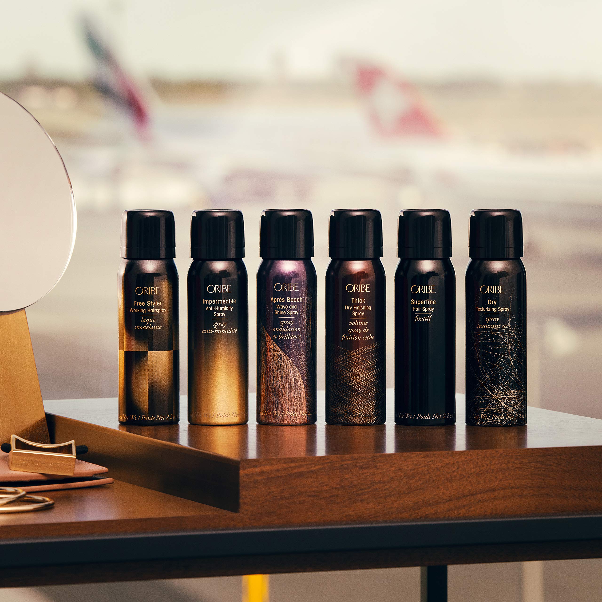 Oribe Superfine Hair Spray - Lightweight Hold & Shine for All Hair Types | Perfect for Styling, Volume & Everyday Use