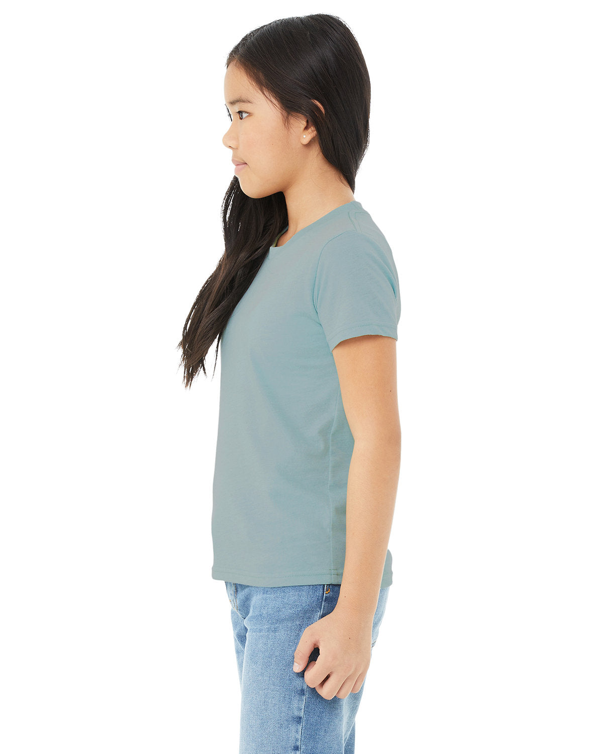 Bella + Canvas 3001YCV Youth Short Sleeve CVC Jersey T-Shirt - Soft Cotton Blend Tee for Kids, Boys & Girls - Perfect for School, Play & Everyday Wear