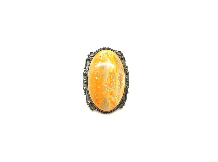 Bumble Bee Jasper Oval Gemstone Ring - 925 Sterling Silver Jewelry for Women, Daily Wear, Engagement & Wedding Rings | Perfect Gift for Her, Office, Party & Special Occasions