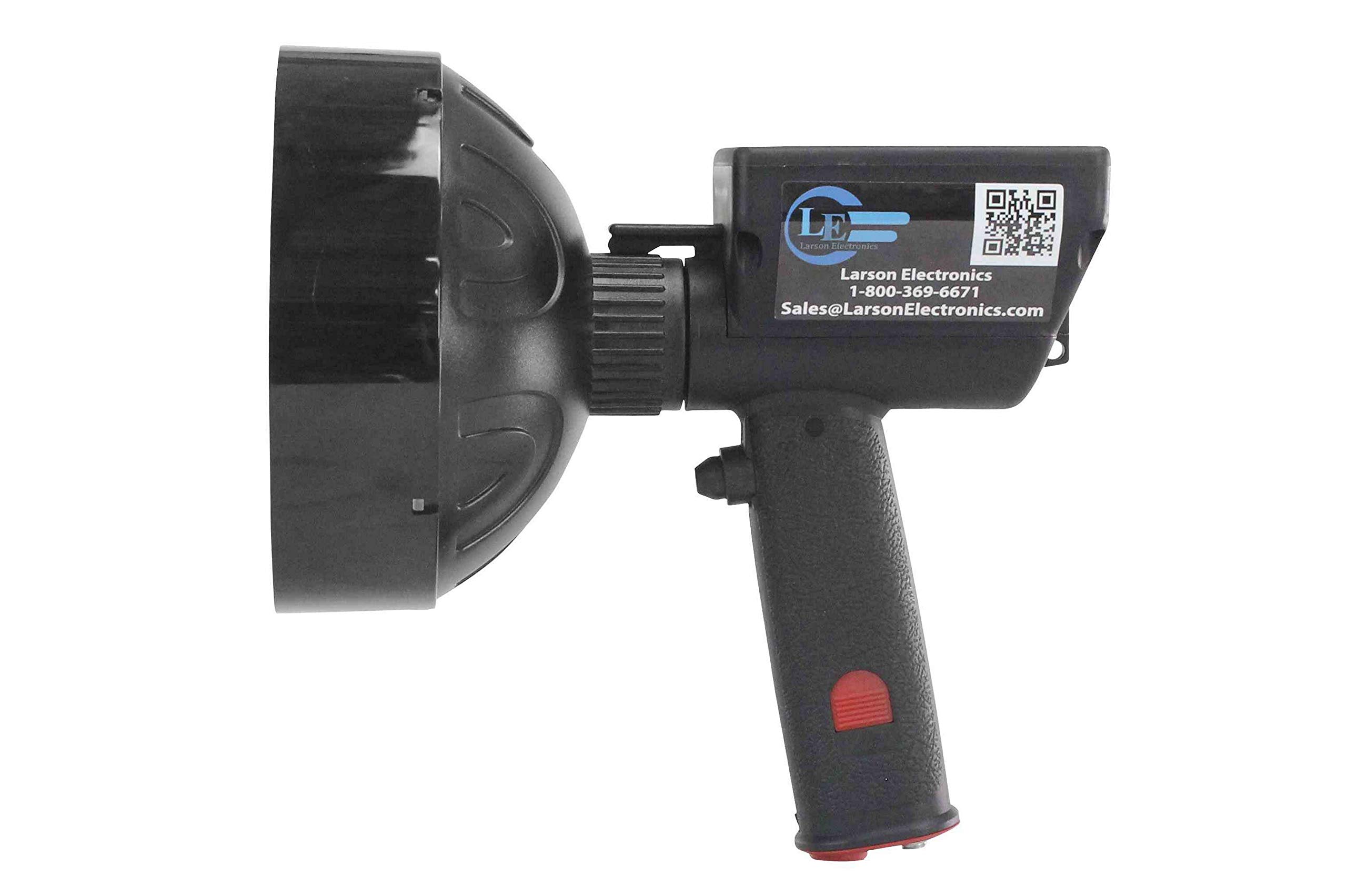 Larson Electronics 5 Million Candlepower Rechargeable Handheld Spotlight with 5