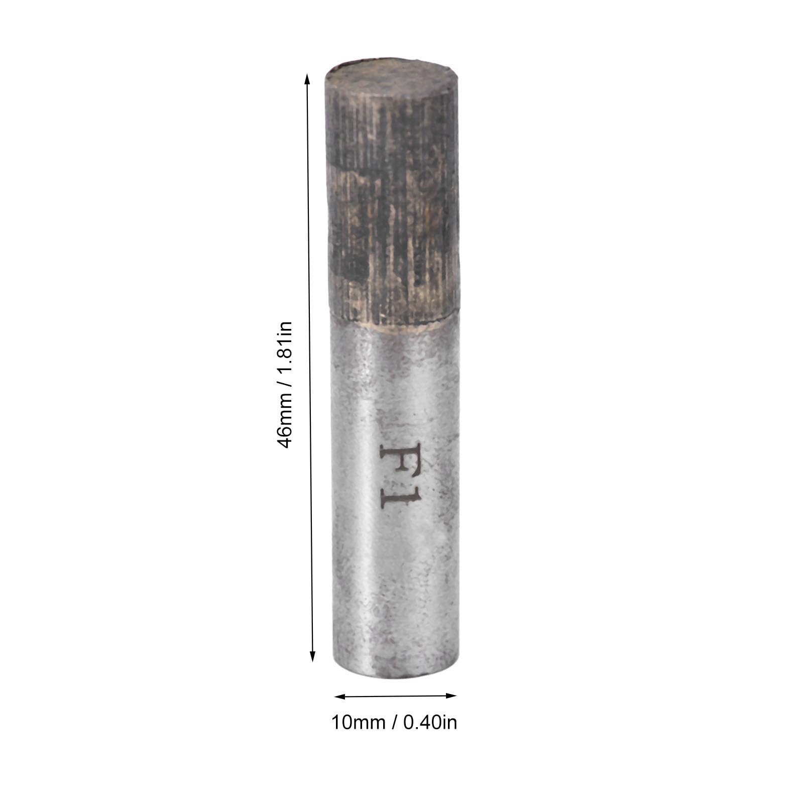 1pc Silver Dressing Pen - Round Carbon Steel Abrasive Dresser Tool for Grinding Wheels & Sharpening Stones | Professional Metalworking & Woodworking Accessory