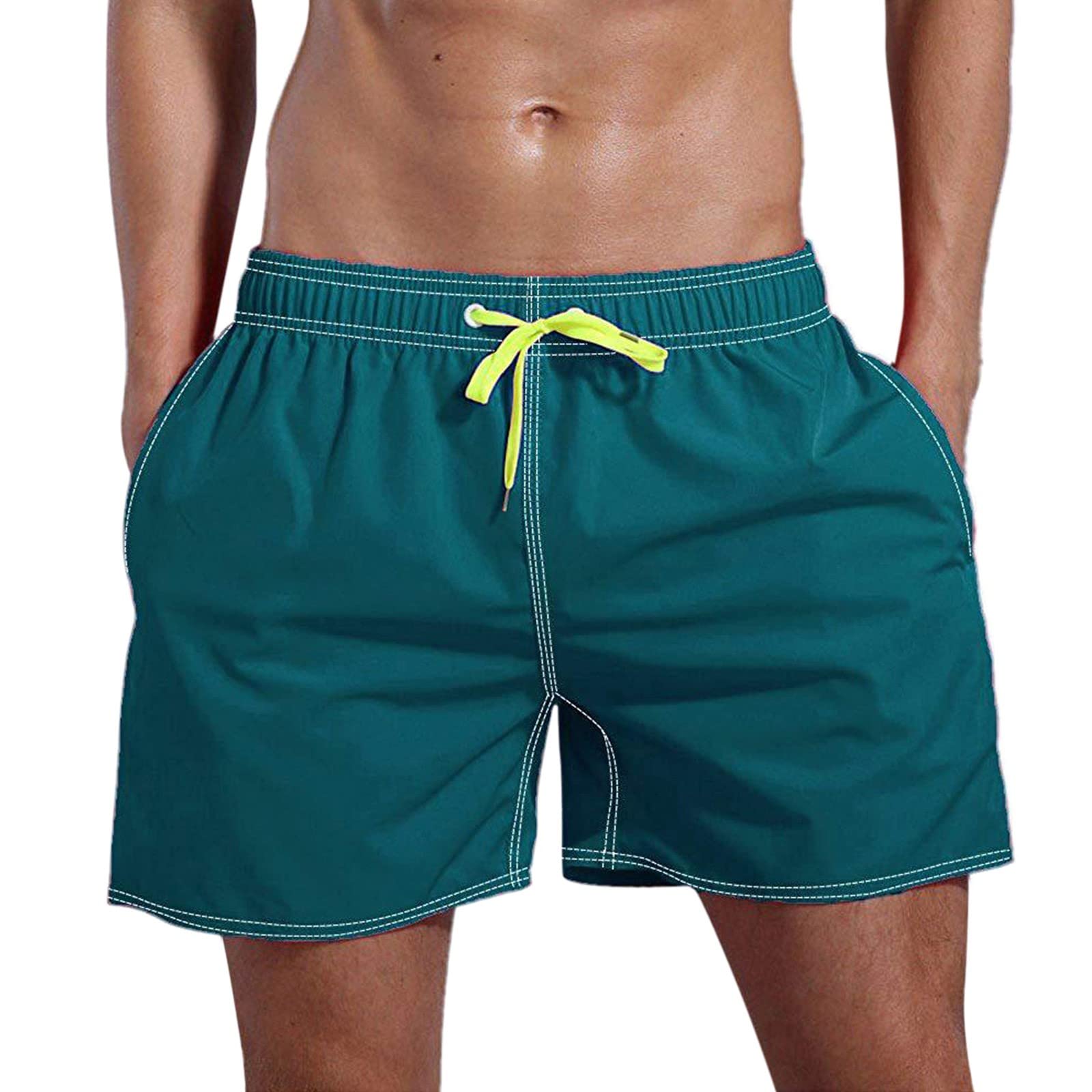 **Plus Size Men's Dinosaur Print Board Shorts - Comfortable Beach & Swim Trunks for Summer, Sports, and Casual Wear**