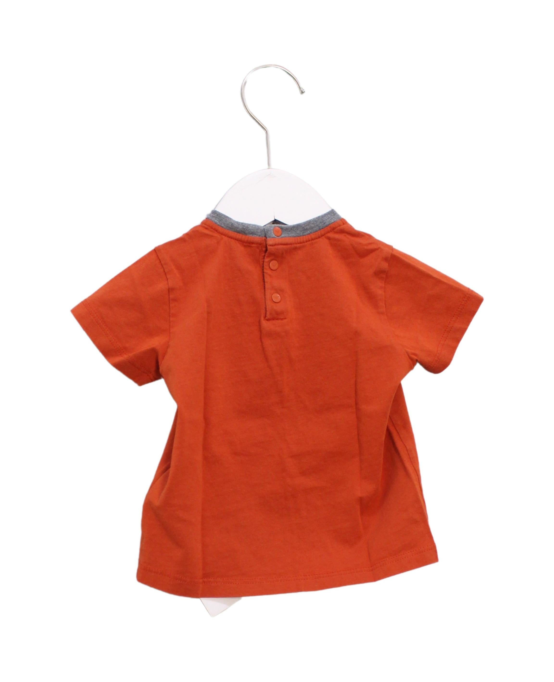 Armani Baby Boys' Short Sleeve Cotton T-Shirt - 12 Months (12M) - Soft Casual Outfit for Playdates & Family Photos