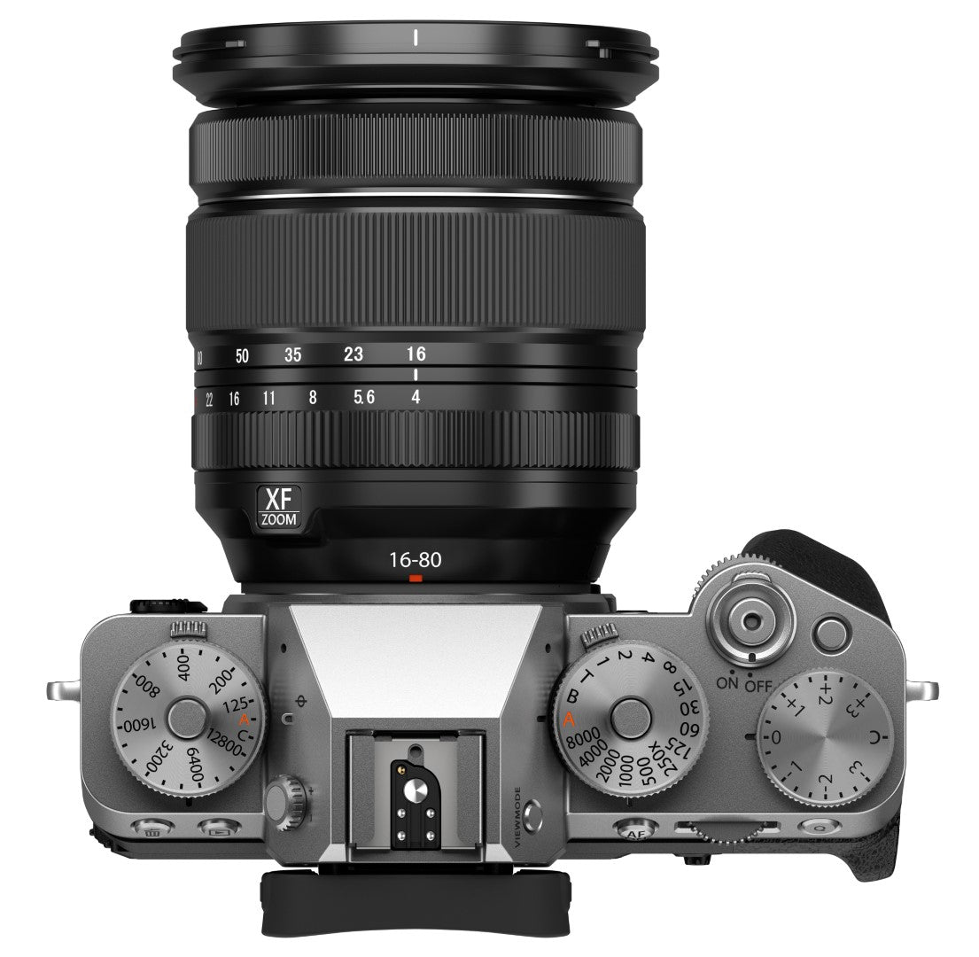 Fujifilm X-T5 Mirrorless Digital Camera with XF 16-80mm F4 Lens (Silver) - Professional Photography, Vlogging & Travel Shooting