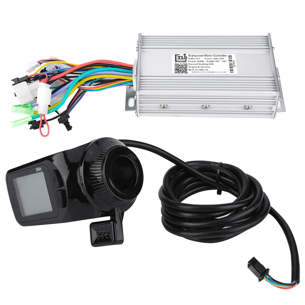 Ayunjia Scooter Motor Controller - 48V 60V Brushless LCD E-Bike Controller for Electric Scooters & Bikes - Perfect for Commuting, Off-Roading & DIY Projects