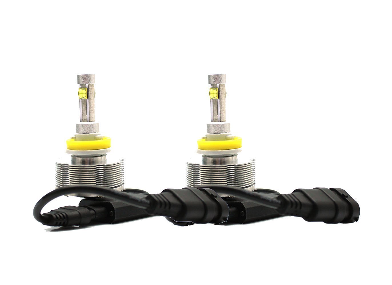 FLA H11 H9 H8 LED Fog Light Bulb - 70W High Power CREE LED Replacement (White) - Perfect for Off-Road, Truck & SUV Fog Lights in Rain & Snow