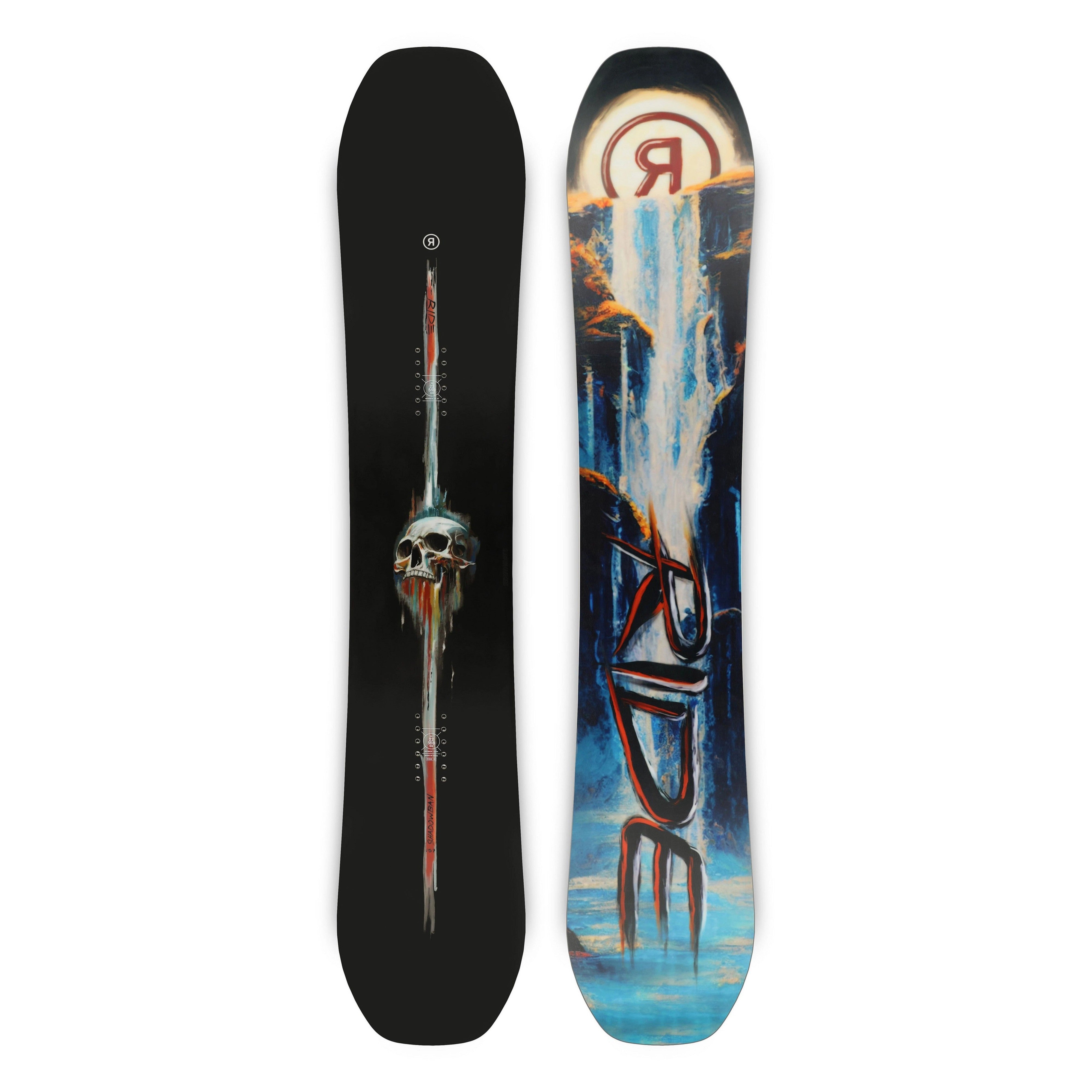 SHADOWBAN Snowboard 2025 - Premium All-Mountain Freestyle Snowboard for Men & Women | Perfect for Powder, Park & Backcountry Riding