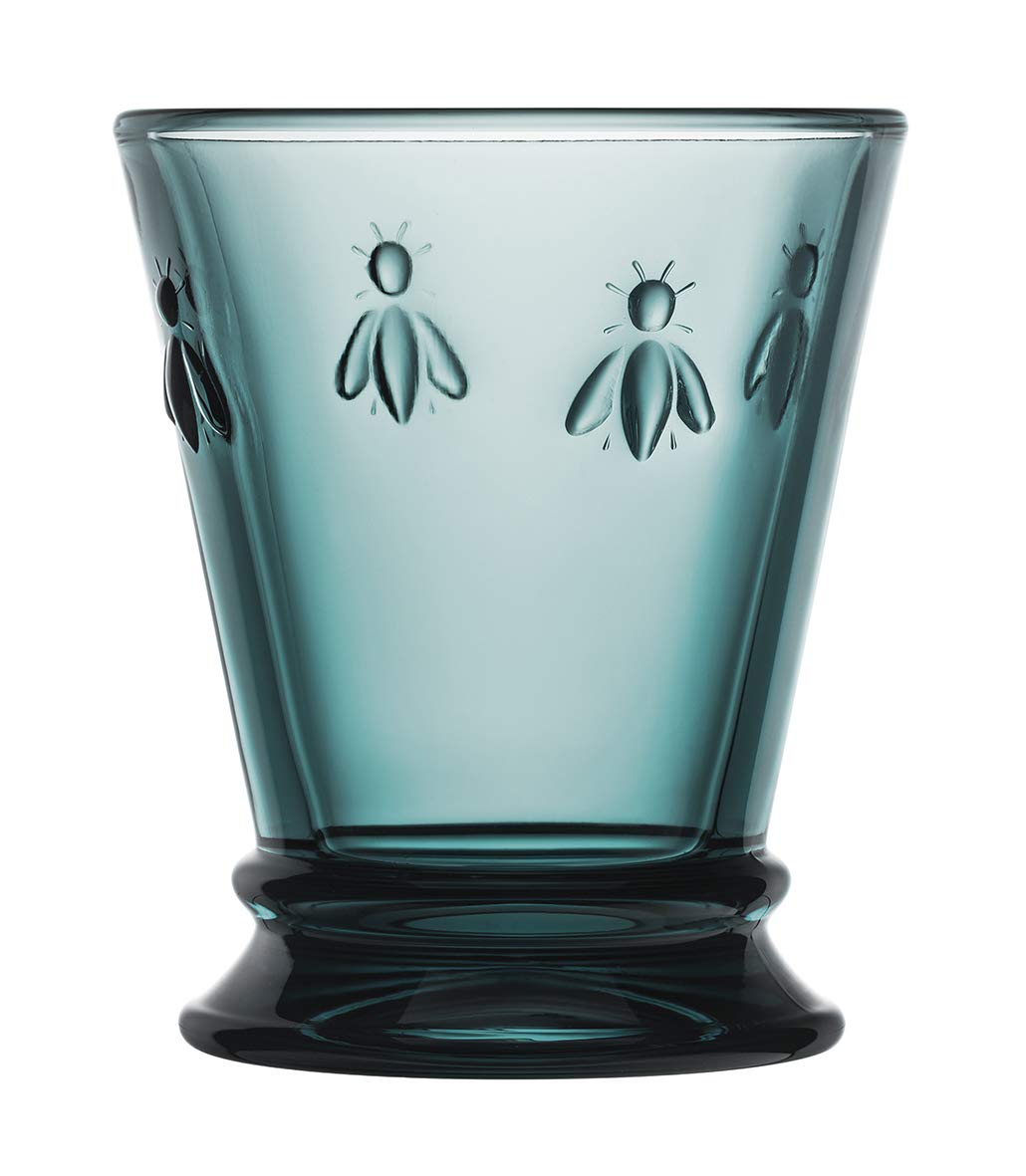 La Rochere Bee Set of 6 Glass Tumblers - Night Sky Design - Elegant Drinking Glasses for Wine, Juice & Cocktails - Perfect for Dinner Parties, Home Decor & Gift Giving