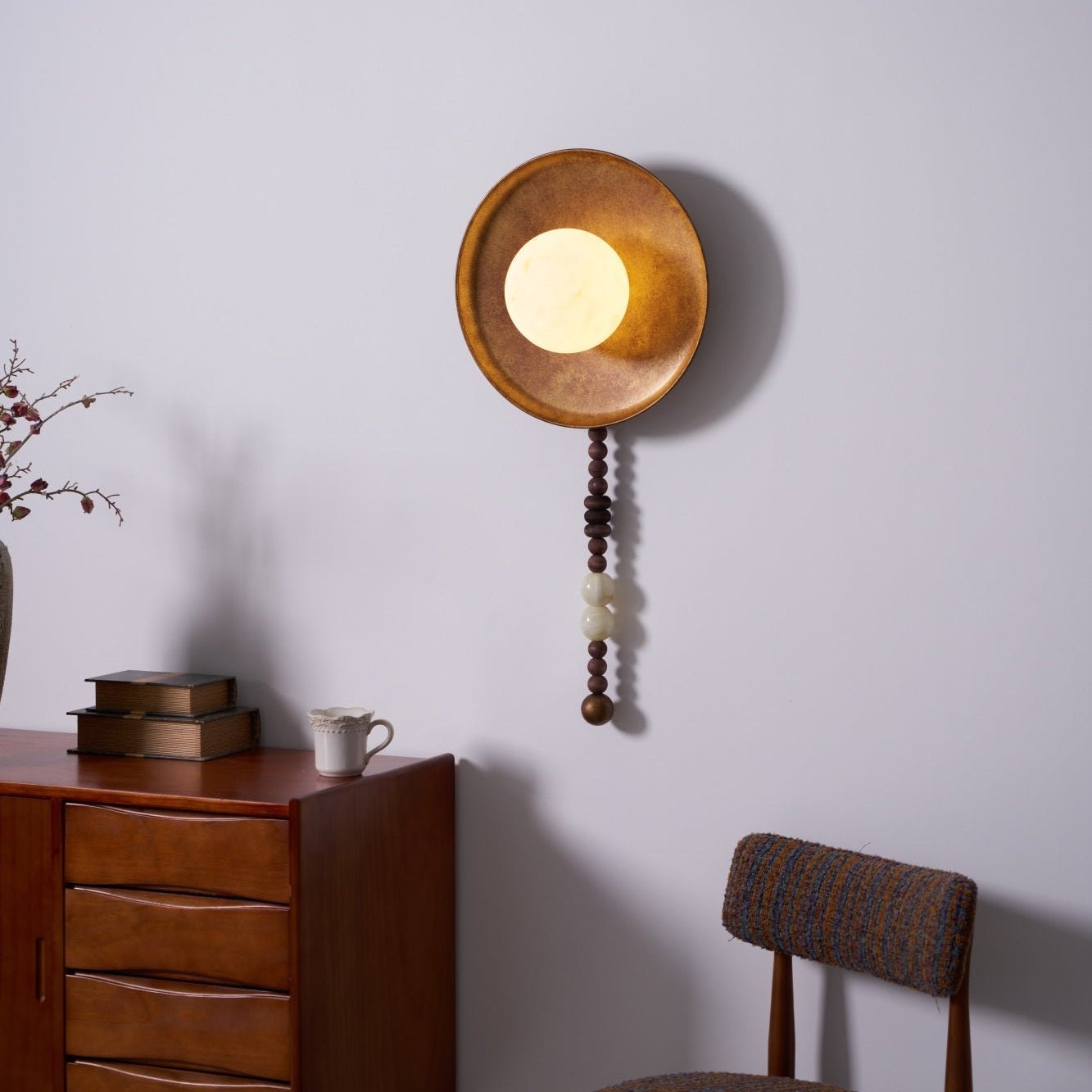 Eldertide Modern Wall Light - Energy Efficient LED Sconce for Living Room, Bedroom & Hallway - Indoor Home Decor Lighting Fixture