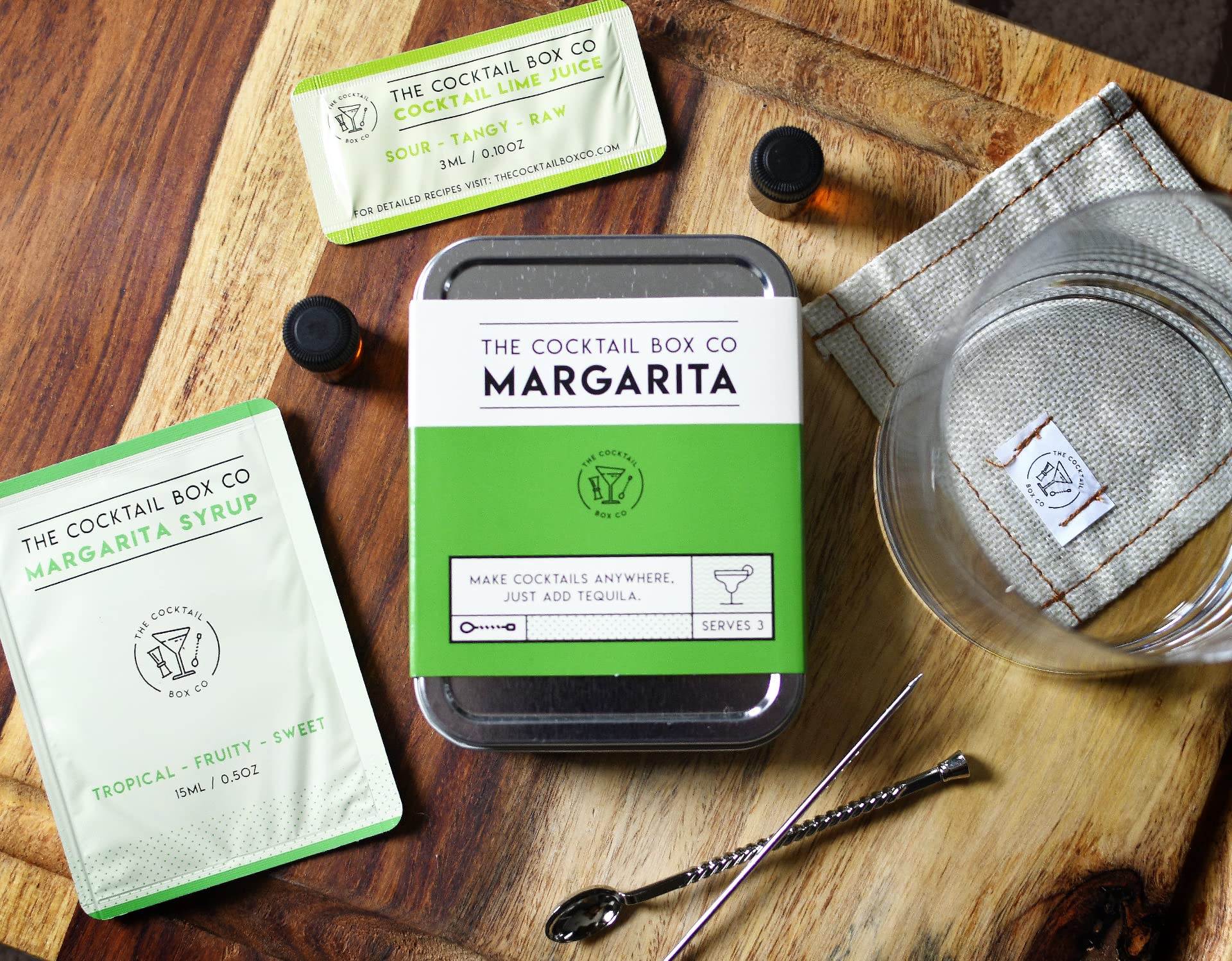 Premium Handcrafted Cocktail Travel Kit - 6 Mixology Sets for Craft Cocktails | Perfect for Home Bars, Parties & Outdoor Adventures