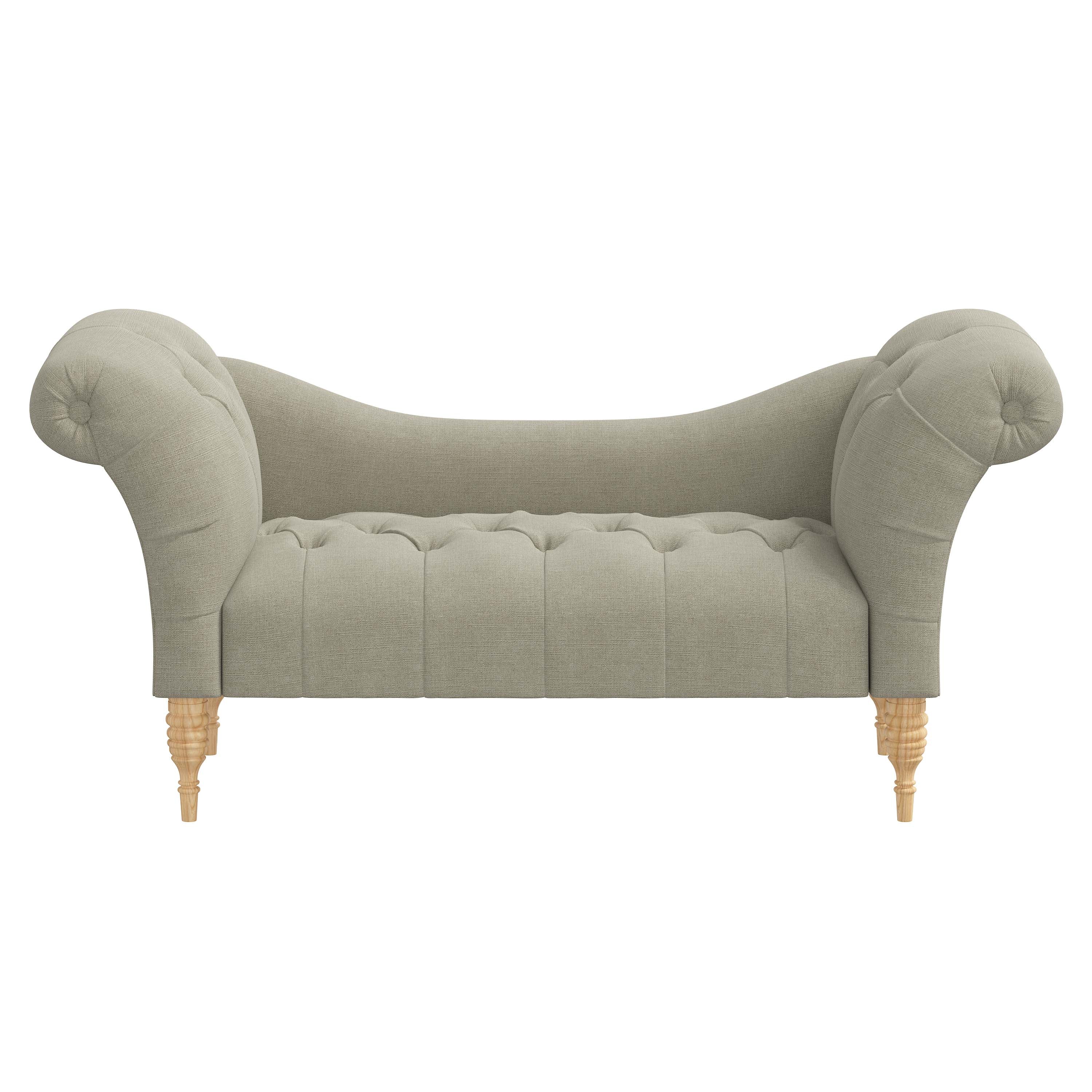 Orwell Settee - Modern Upholstered Sofa for Living Room, Lounge & Office - Comfortable 3-Seater Couch with Sturdy Wooden Frame - Perfect for Small Spaces & Home Decor