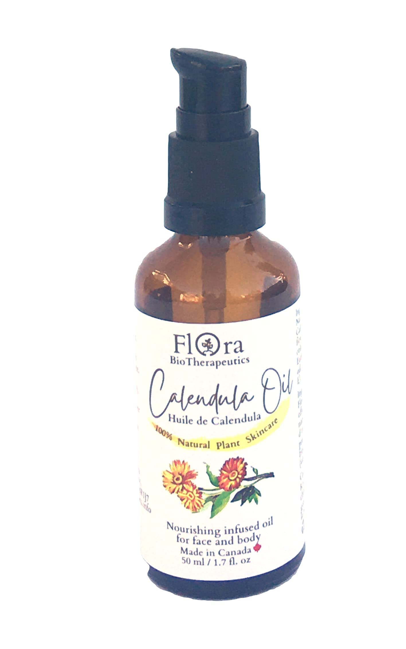 Organic Calendula Infused Olive Oil for Skin Care - Soothing, Healing & Moisturizing - Perfect for Massage, Aromatherapy & DIY Beauty Products