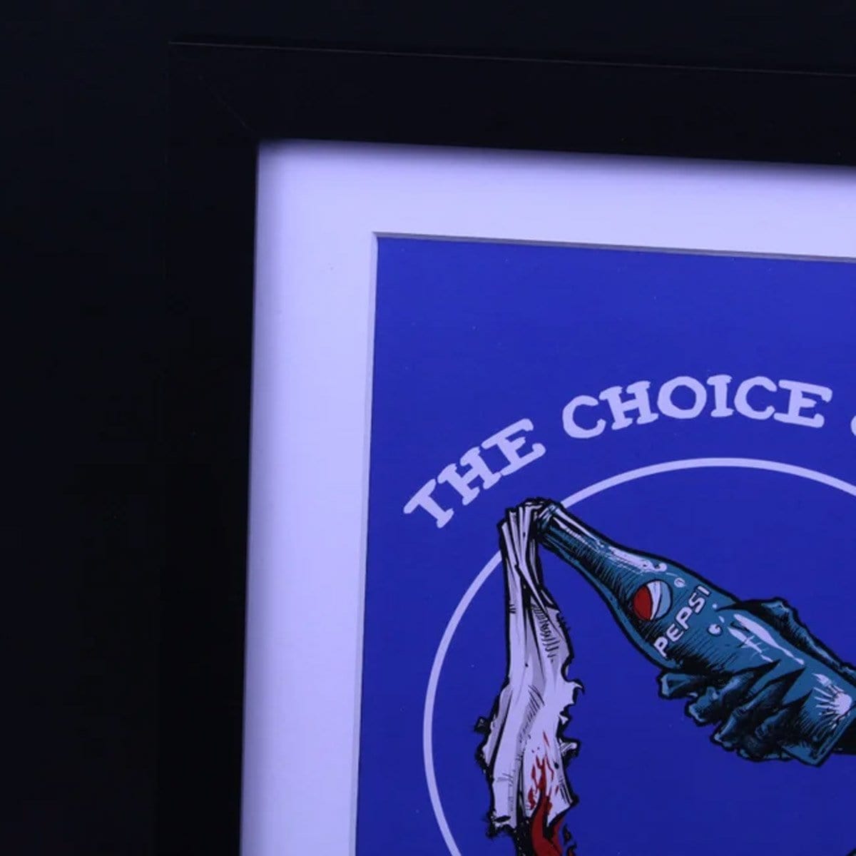 Godmachine Signed 'My Choice Molotov' Limited Edition Lithograph Print - Punk Rock Art for Home & Office Decor | Perfect for Music Lovers & Collectors
