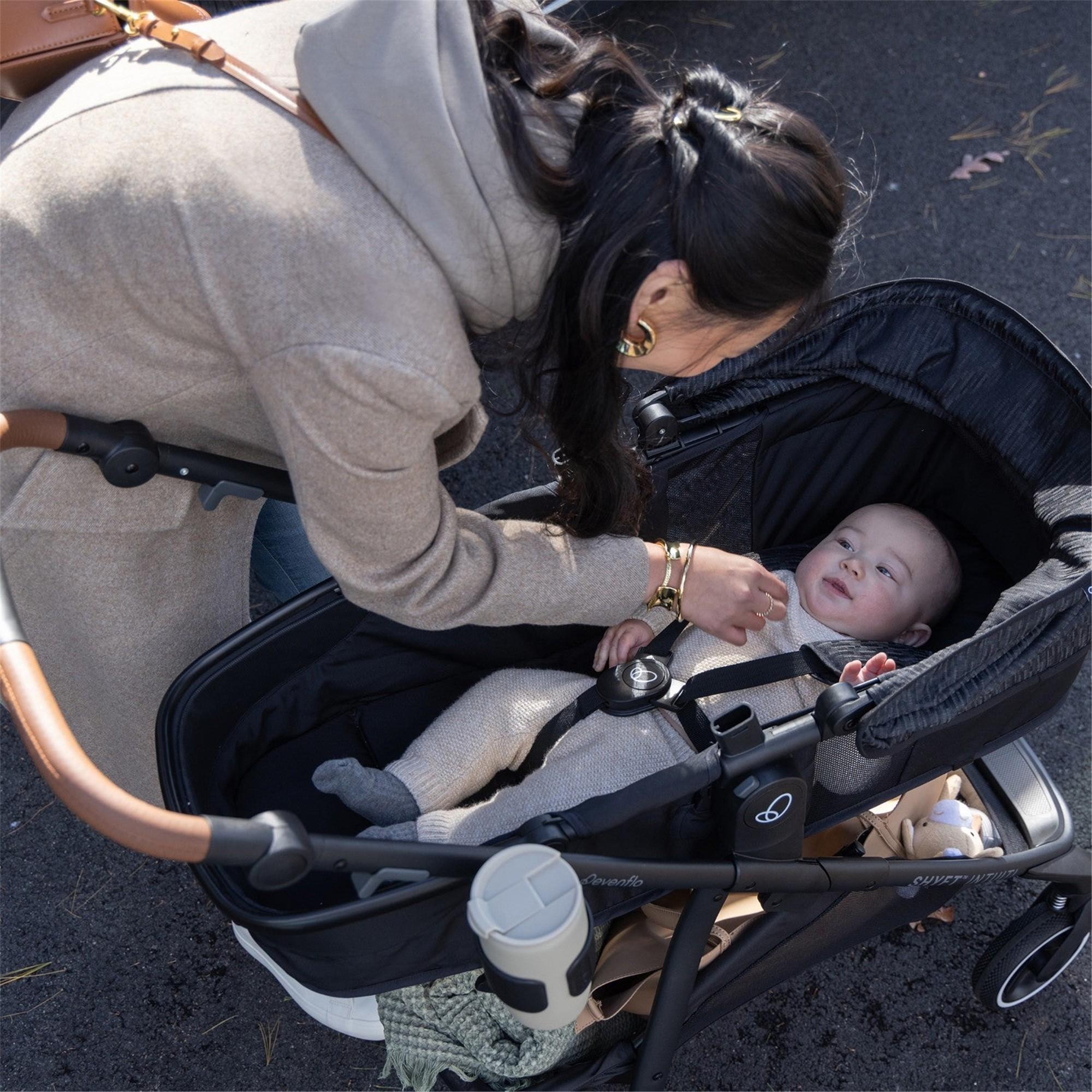 Evenflo Shyft Intuiti Travel System - Lightweight Stroller & Infant Car Seat Combo for Newborns to Toddlers | Perfect for Air Travel, Shopping & Family Outings