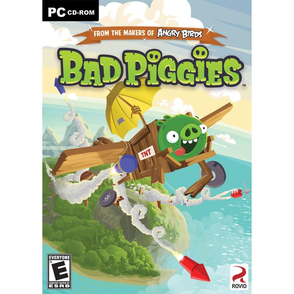 Bad Piggies Game for PC - Fun Puzzle & Strategy Adventure Game for Kids & Adults - Play at Home or Office