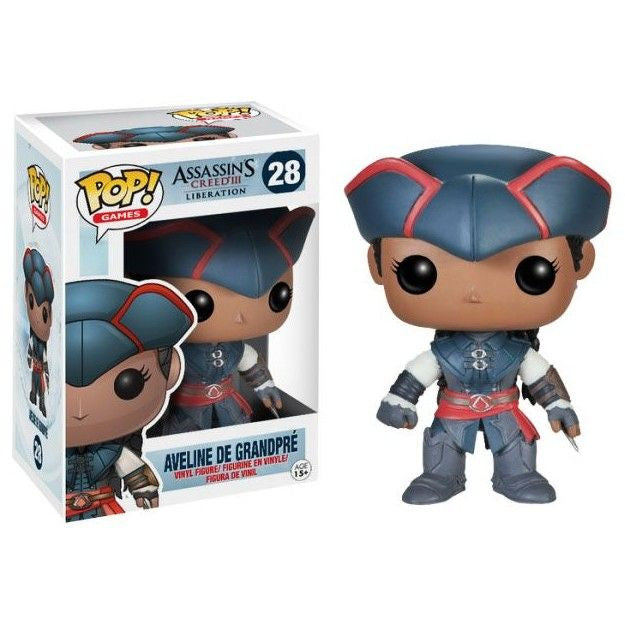 Assassin's Creed III: Liberation Aveline de Grandpre Pop! Vinyl Figure - Funko Pop Collectible for Gamers & Fans | Perfect for Display, Gifts, and Gaming Room Decor