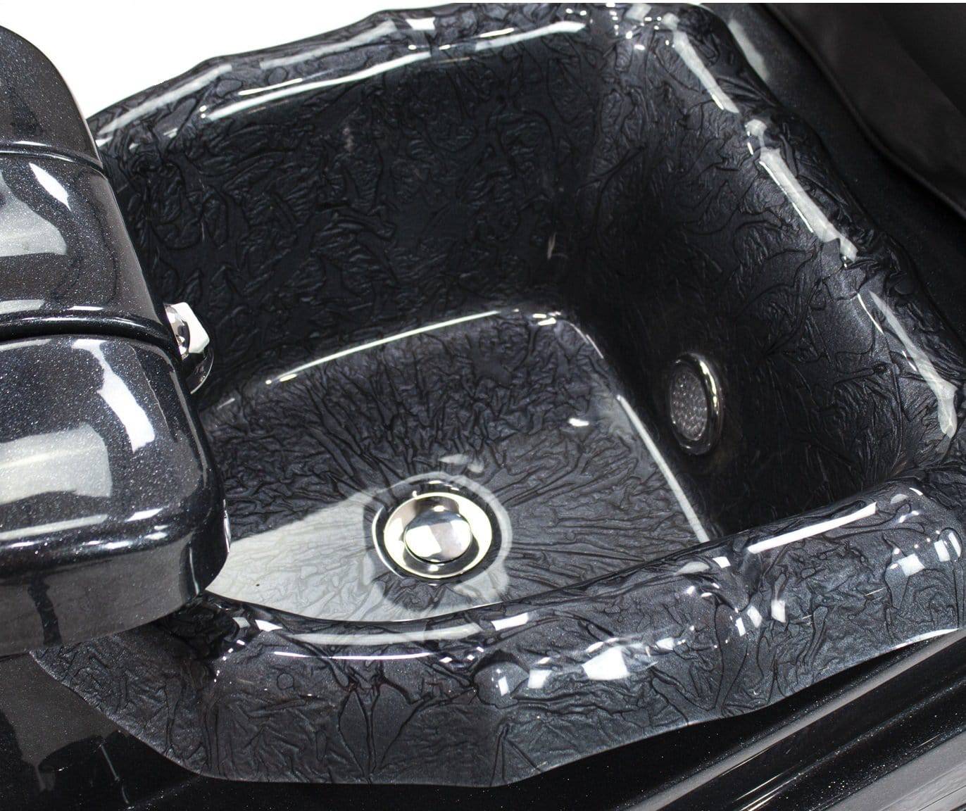 Shiatsulogic LX Fedora II Professional Pedicure Spa Chair with Massage - Perfect for Salons, Spas & Home Relaxation