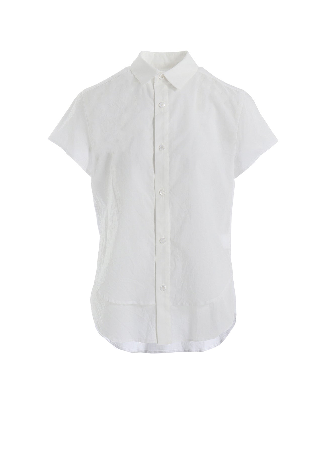 Double-Layered Cotton Lawn Blouse with Front Hem - Elegant & Comfortable for Work, Casual Outings & Summer Dresses