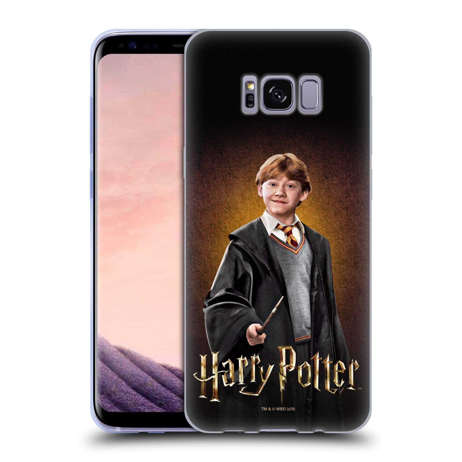 Head Case Designs Officially Licensed Harry Potter Ron Weasley Chamber of Secrets IV Soft Gel Case for Samsung Galaxy S8 - Perfect for Fans, Daily Protection & Style
