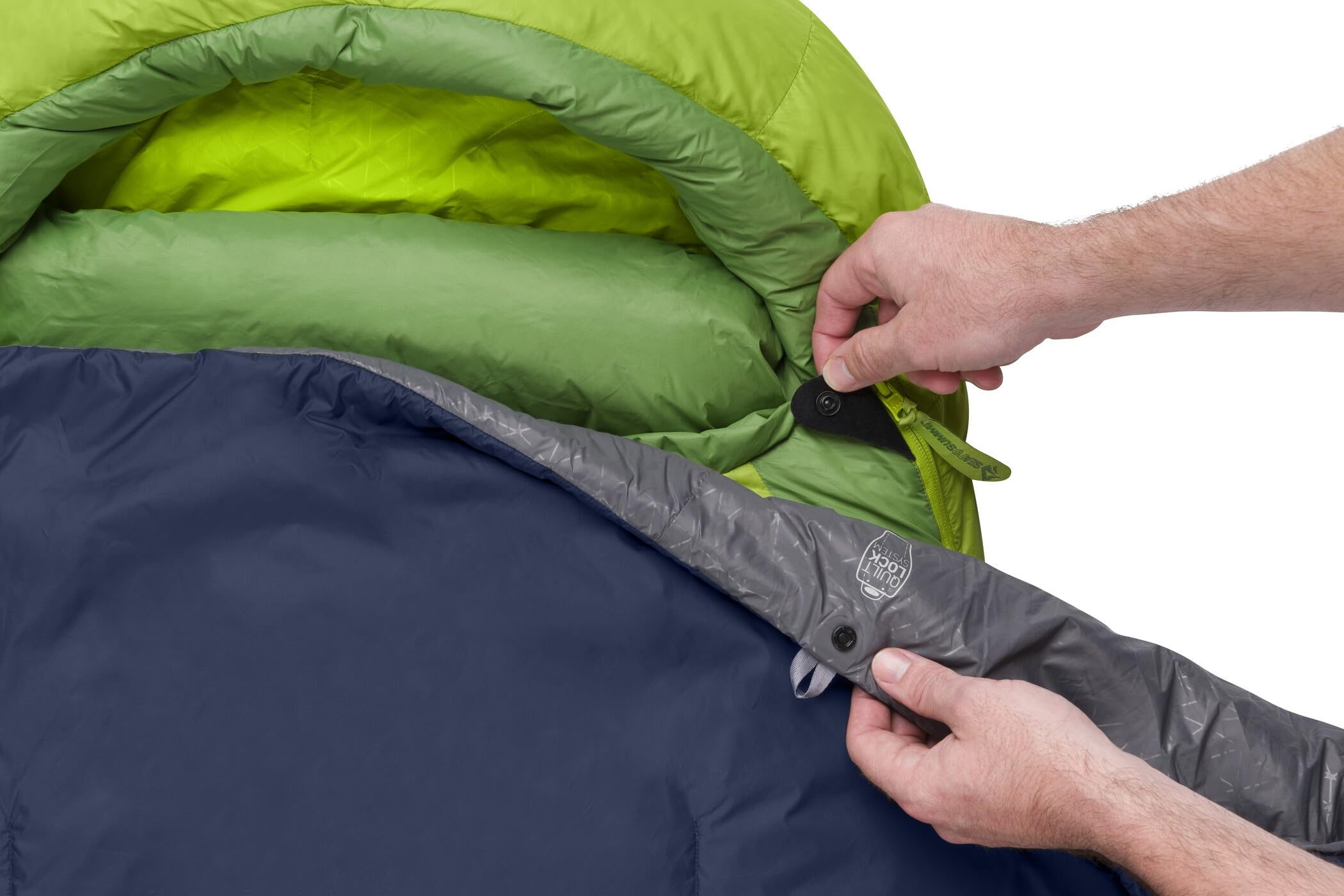 Sea to Summit Glow 50-Degree Synthetic Camping Quilt - Lightweight & Compact for Backpacking, Hiking & Outdoor Adventures