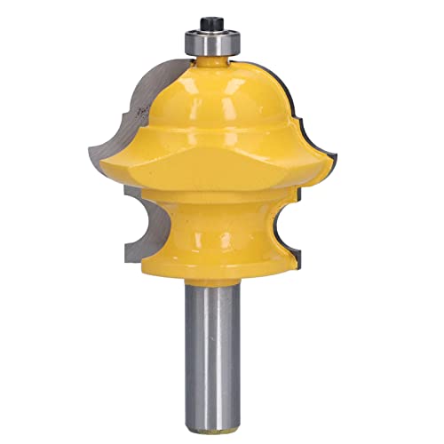 Premium Tungsten Carbide CNC Router Bit - No Chip Wood Milling Cutter with HSS Body for Precision Cutting | Ideal for Woodworking, Cabinetry & DIY Projects