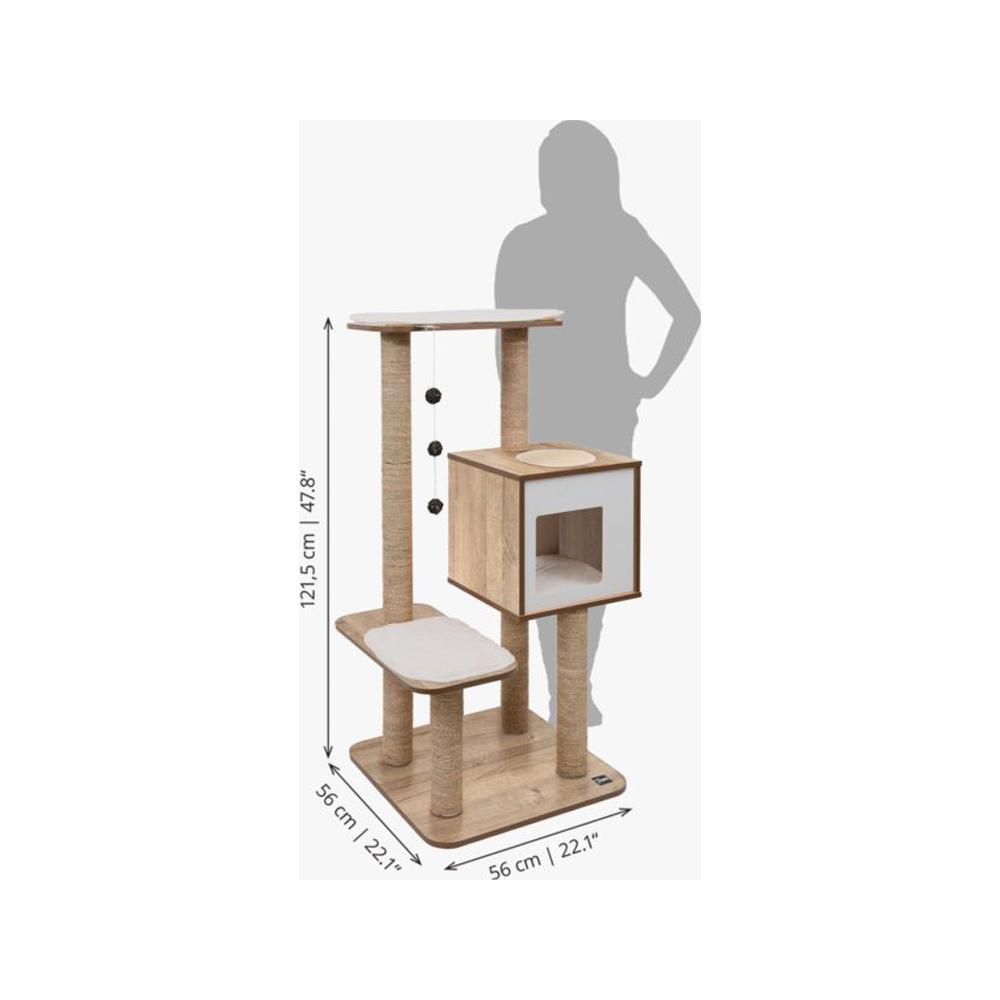 Premium Tall Cat Tree with Scratching Posts & Perches - Perfect for Indoor Cats, Play & Climbing - Durable & Stable for Large Cats