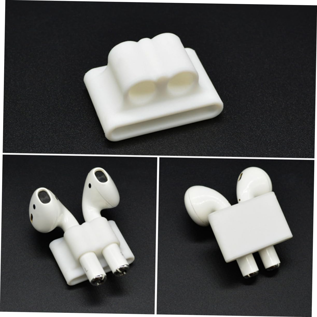 BestonZON Durable Silicone Headphone Case Holder - Universal Headset Stand for AirPods, Beats & Wireless Earbuds - Perfect for Desk, Office & Travel Organization