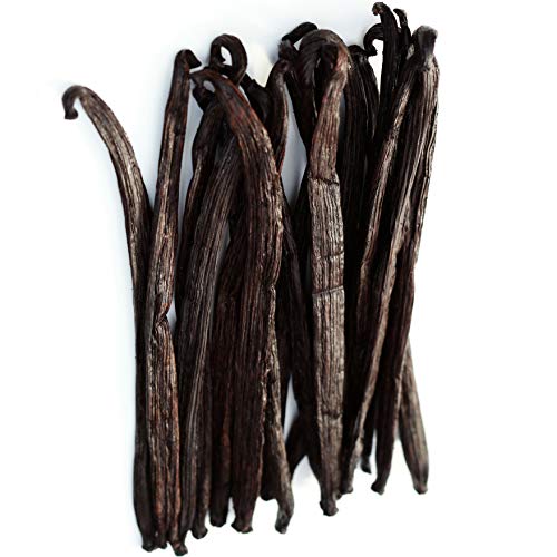 Premium Grade A Tahitian Vanilla Beans - 1/2 LB Whole Gourmet Pods for Homemade Vanilla Extract, Baking, Cooking & Desserts | Perfect for Ice Cream, Coffee, Cocktails & DIY Gifts