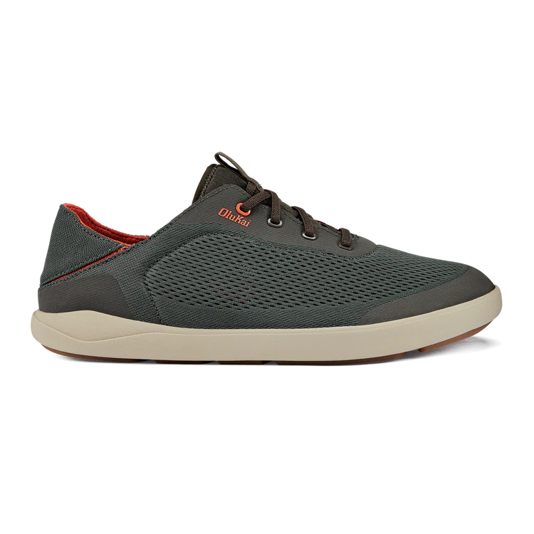 Olukai Moku Pae IslandSalt Men's Sandals - Comfortable & Durable Beach & Outdoor Footwear for Men