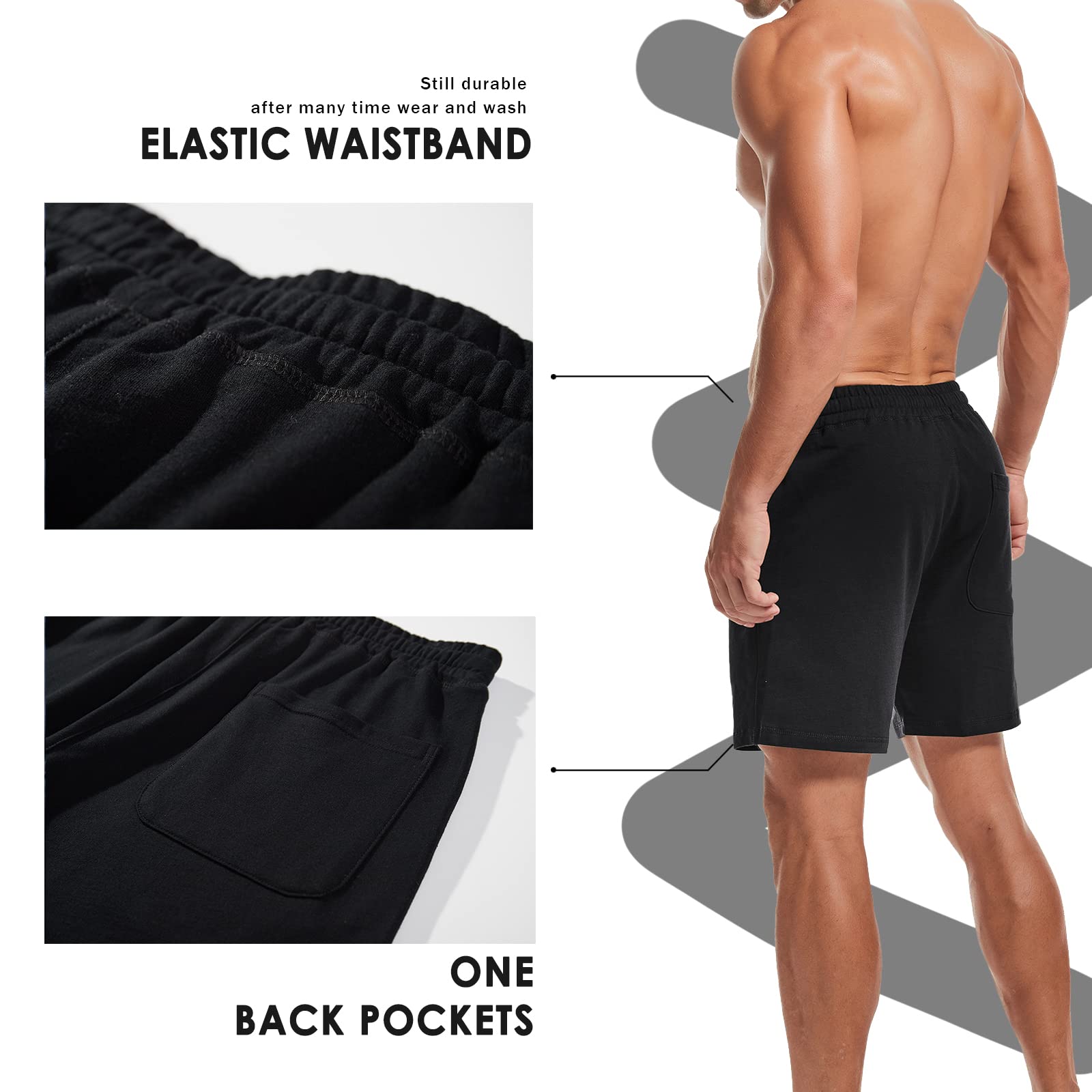 Amy Coulee Men's Gym Shorts 5.5