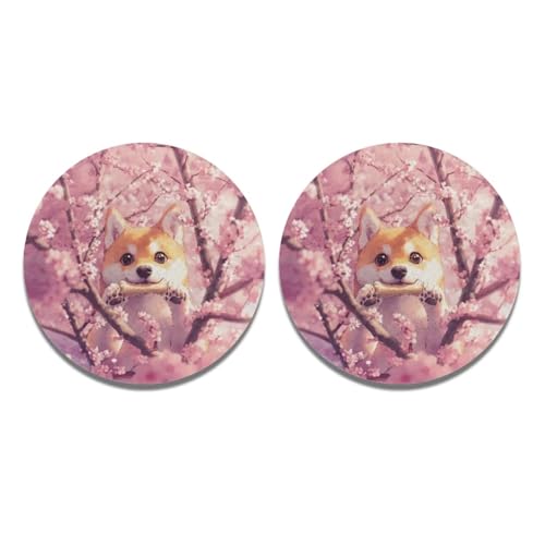 Corgi Cherry Blossom