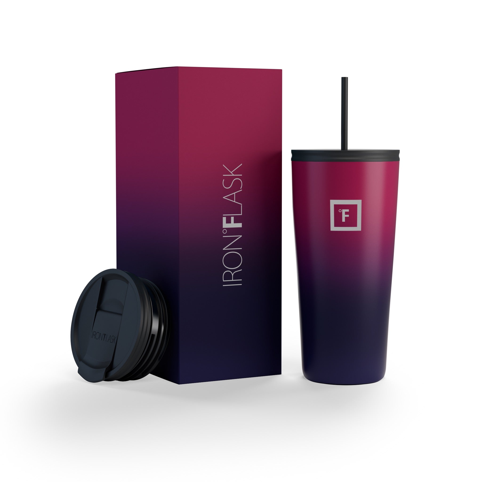 20 Oz Classic Tumbler 2.0 - Insulated Stainless Steel Travel Mug with Lid & Straw - Perfect for Coffee, Tea & Cold Drinks at Home, Office or Gym