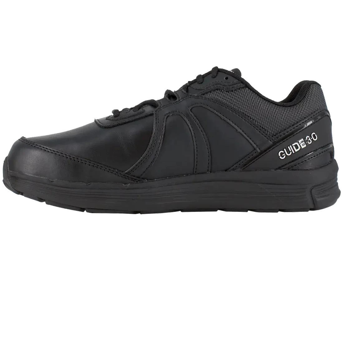 Steel Toe Work Shoes for Men - Black Safety Athletic Shoes with Metatarsal Guard - Perfect for Construction, Warehouse & Industrial Jobs