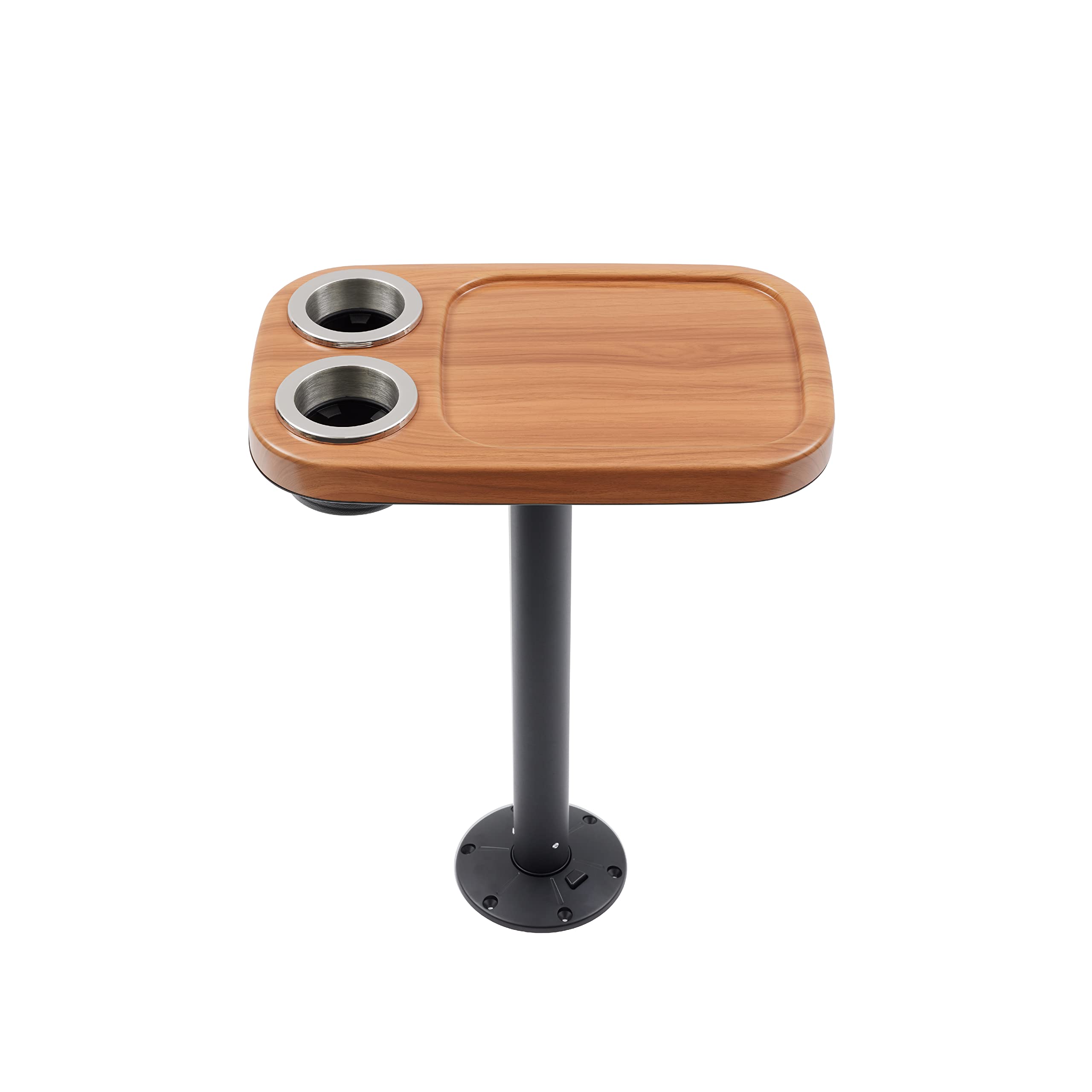 Manufacturers' Select ITC Marine Cocktail Boat Table Leg Set - Stainless Steel Pontoon Accessories & Adjustable Marine Pedestal Table for Boats, Yachts, and Outdoor Decks | Perfect for Entertaining, Dining, and Relaxing on Water