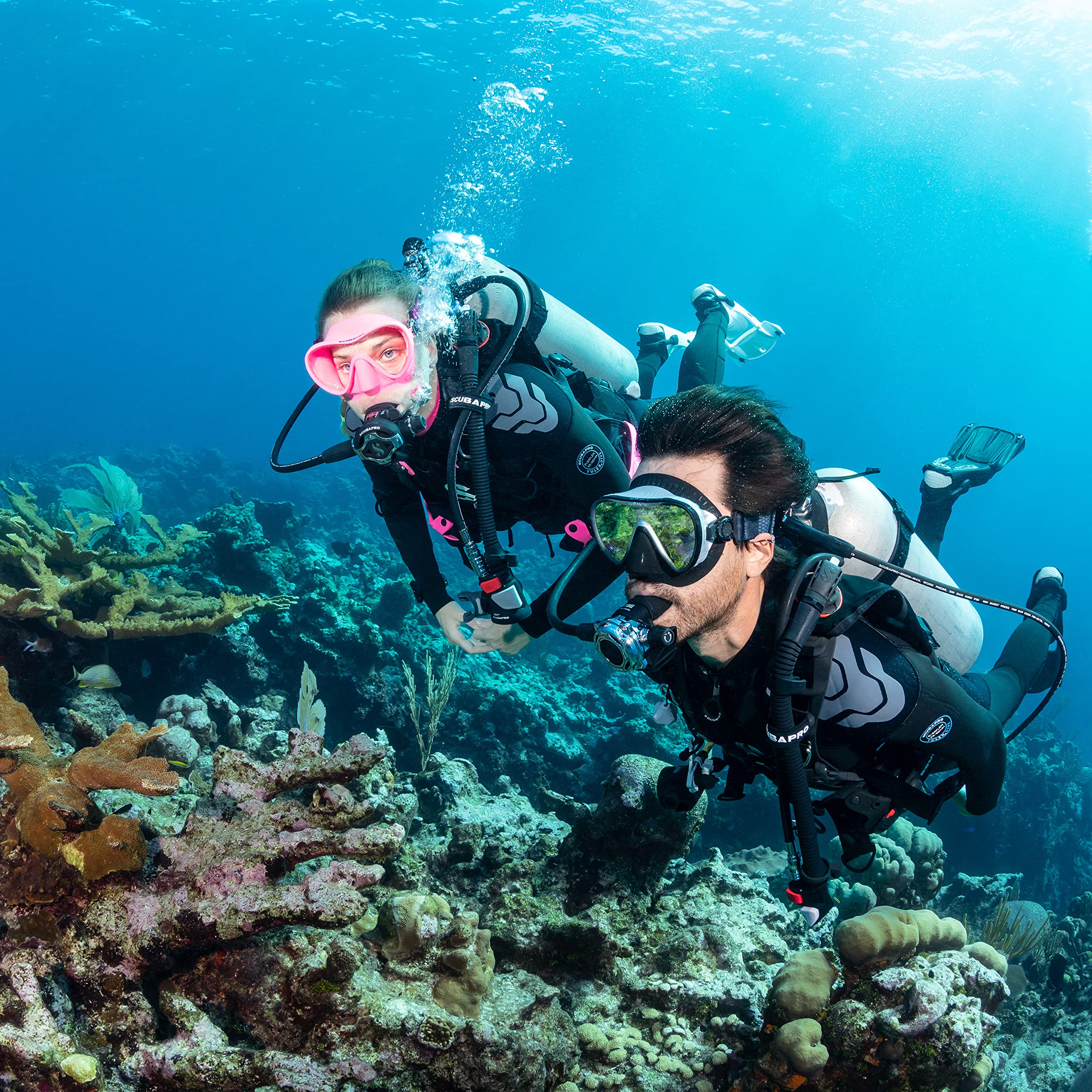 SCUBAPRO Everflex Yulex Men's 3/2mm Scuba Diving Wetsuit with Diamond Span Fleece Lining & Back Zip - Eco-Friendly Plant-Based Foam for Warmth & Comfort - Perfect for Spearfishing, Snorkeling & Cold Water Diving