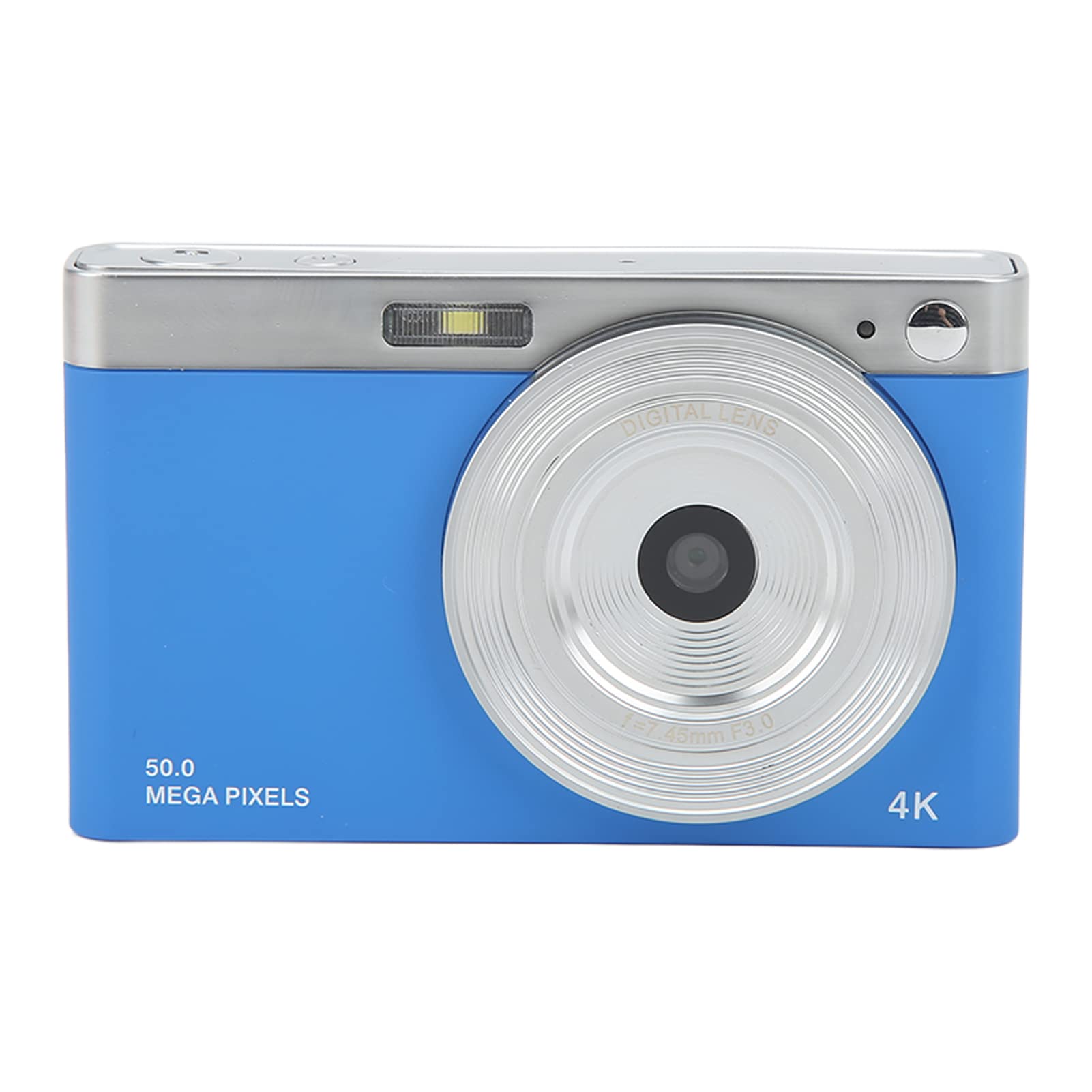 **Kids Digital Camera - 2.88in IPS 4K Video Camera with 50MP, 16X Zoom & Autofocus | Built-in LED Fill Light & Rechargeable | Perfect for Kids, Beginners & Students | Great for Travel, Vlogging & Birthday Gifts**