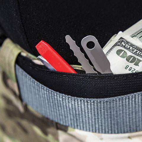 EDC Covert Belt Pouch - Slim Hidden Waist Pack for Everyday Carry Essentials | Perfect for Travel, Hiking & Concealed Carry