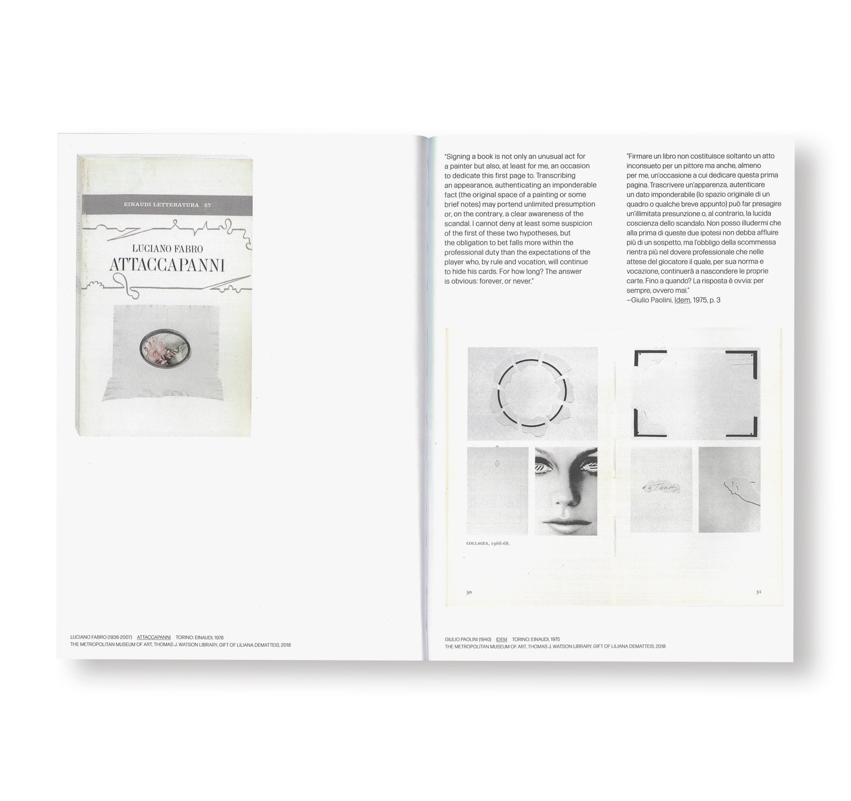 ON COLLECTING ARTISTS' BOOKS | THE LILIANA DEMATTEIS COLLECTION AT THE METROPOLITAN MUSEUM OF ART by Melania Gazzotti - Art Book Collecting Guide, Rare Artist Books, Watson Library Resources - Perfect for Art Collectors, Researchers & Museum Enthusiasts