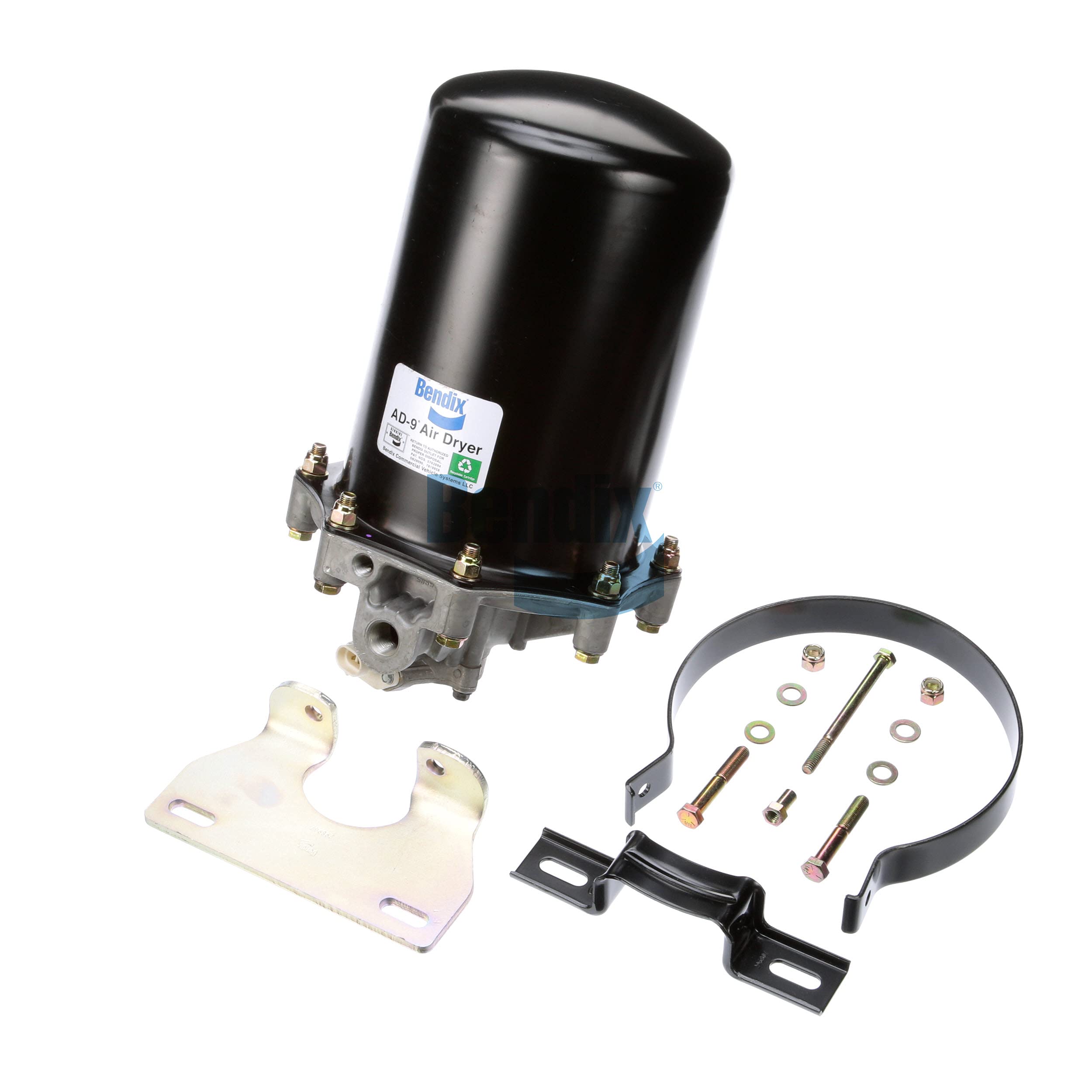 Bendix Genuine 065225 Air Dryer for Heavy Duty Trucks & Trailers - Reliable Moisture Removal for Commercial Vehicles