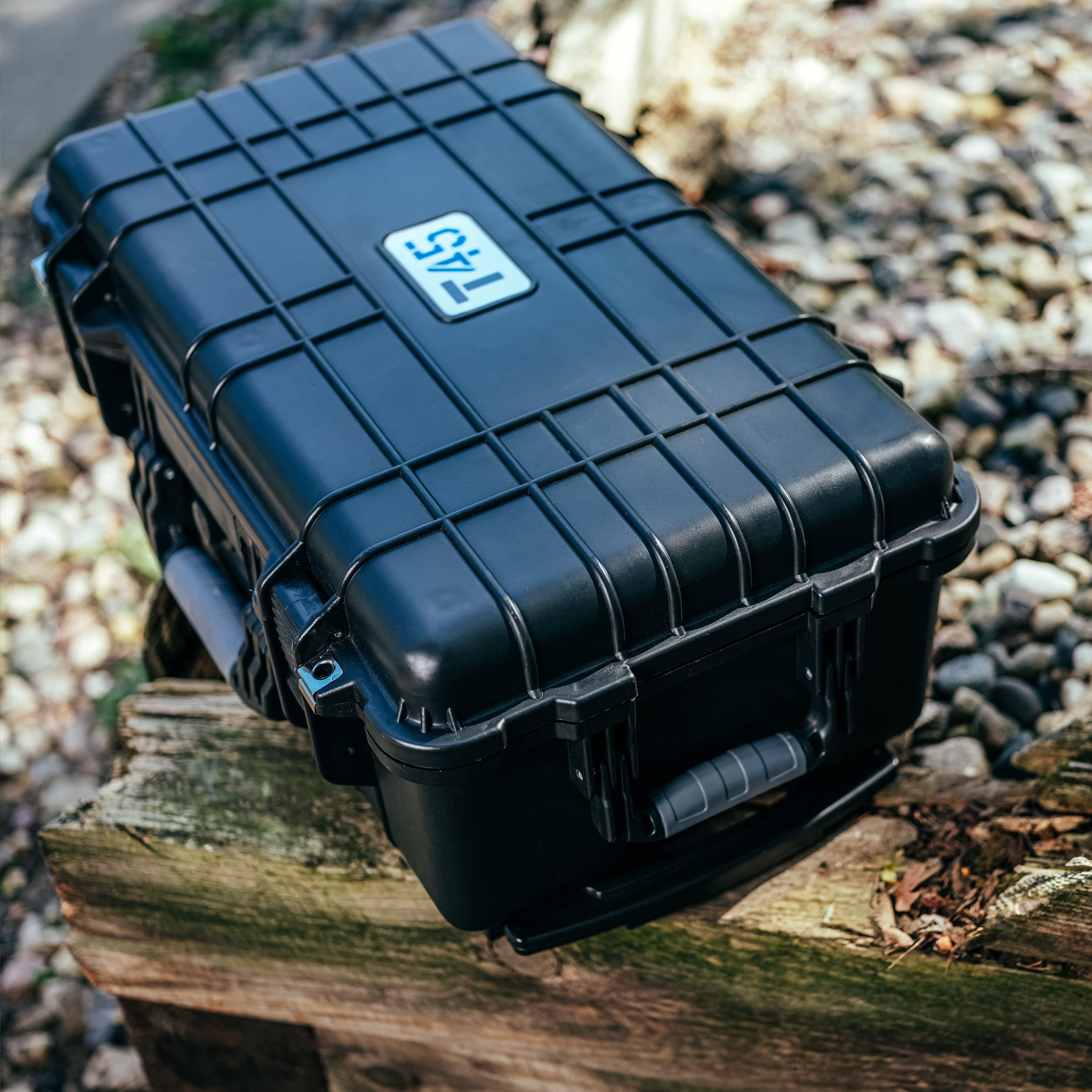 22.4 x 14 x 9.4in Waterproof Wheeled Hard Case with Customizable Foam Padding - Protective Storage for Rifles, Cameras, Drones & Electronics | Perfect for Travel, Outdoor Adventures & Equipment Transport