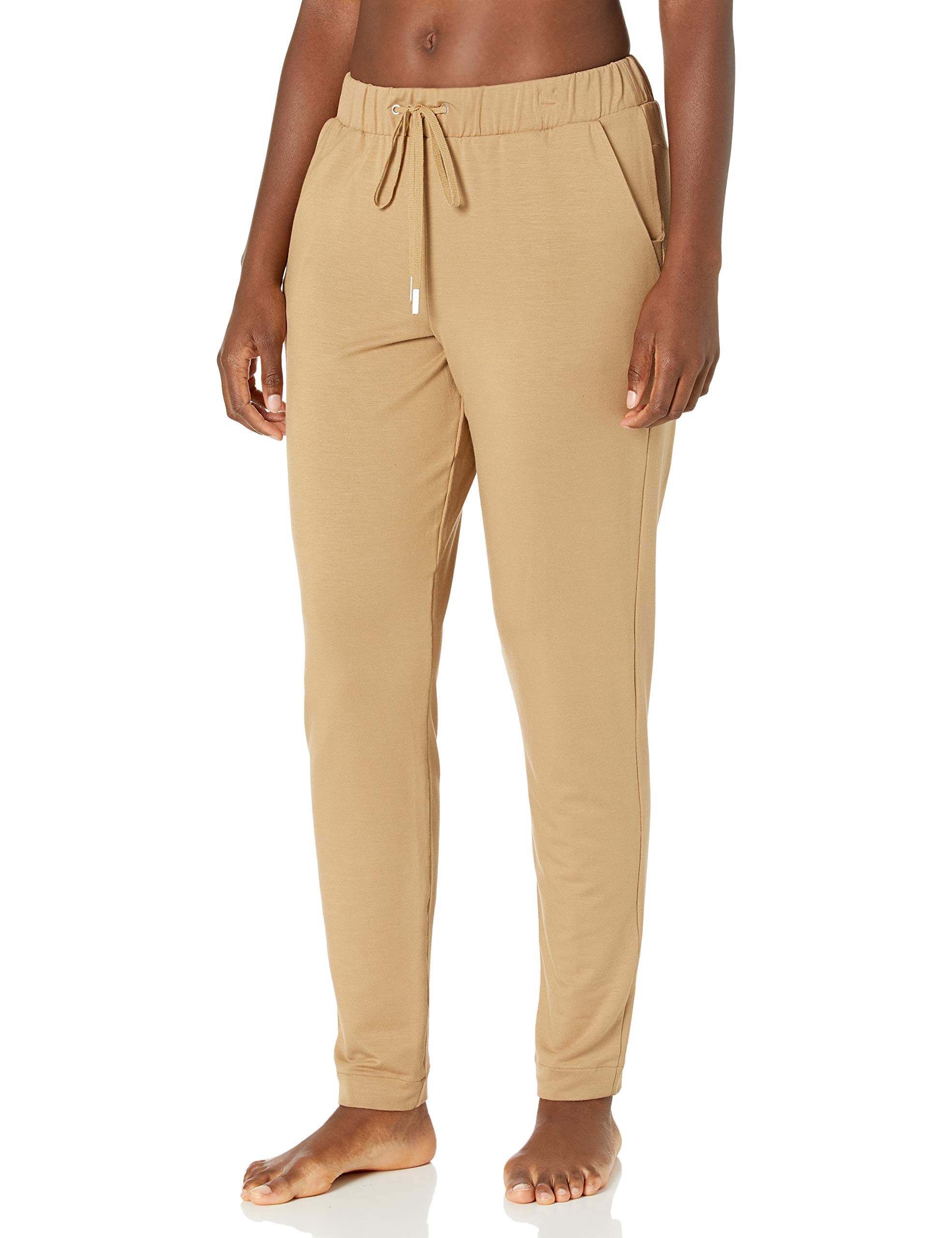 HANRO Women's Balance Long Pants - Soft Stretch Comfortable Lounge Pants for Yoga, Travel & Home Wear - High Waist Casual Trousers for Everyday Relaxation