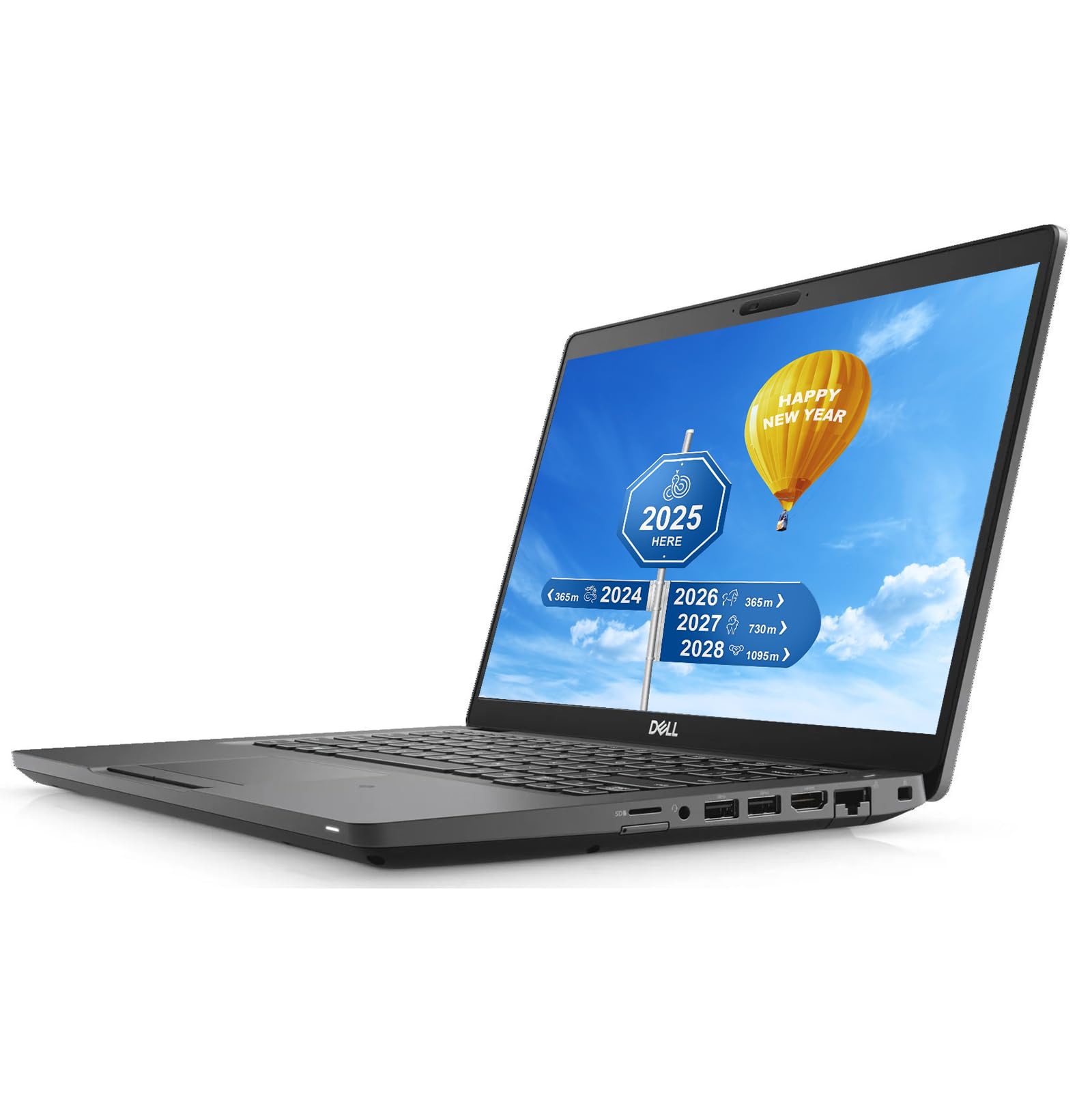 Dell Latitude 5400 14 Inch Business Laptop - Intel Core i7-8665U, 16GB DDR4 RAM, 512GB SSD, Windows 10 Pro (Renewed) - Perfect for Office Work, Remote Jobs & Business Travel