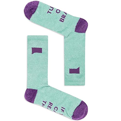 Bravo Fuzzy Socks White - Cozy Winter Slipper Socks for Women & Men | Perfect for Home, Office and Cold Weather Comfort