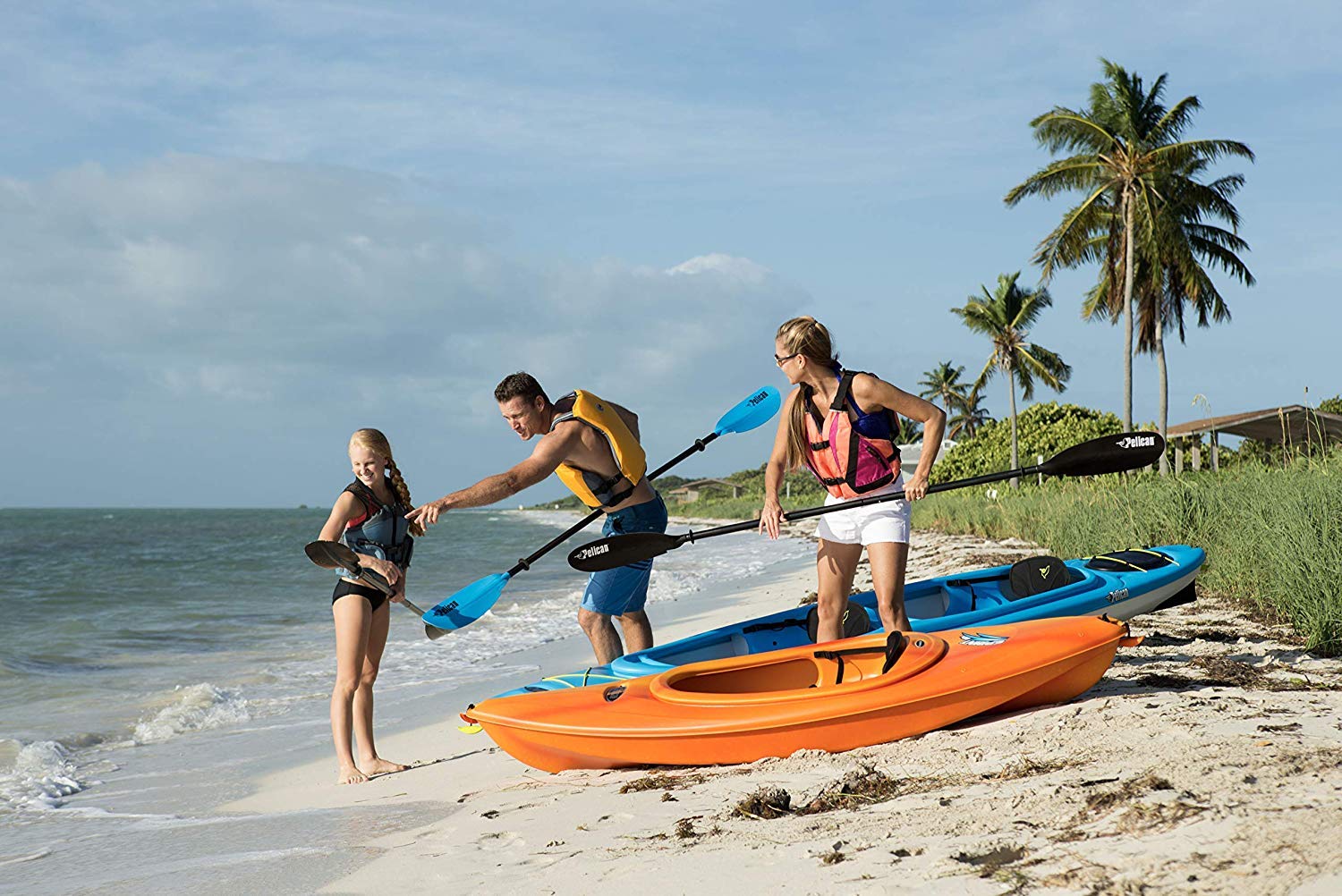 Pelican Sit-on-Top Fishing Kayak - 10ft Lightweight One-Person Kayak for Lakes & Rivers | Perfect for Anglers & Outdoor Adventures