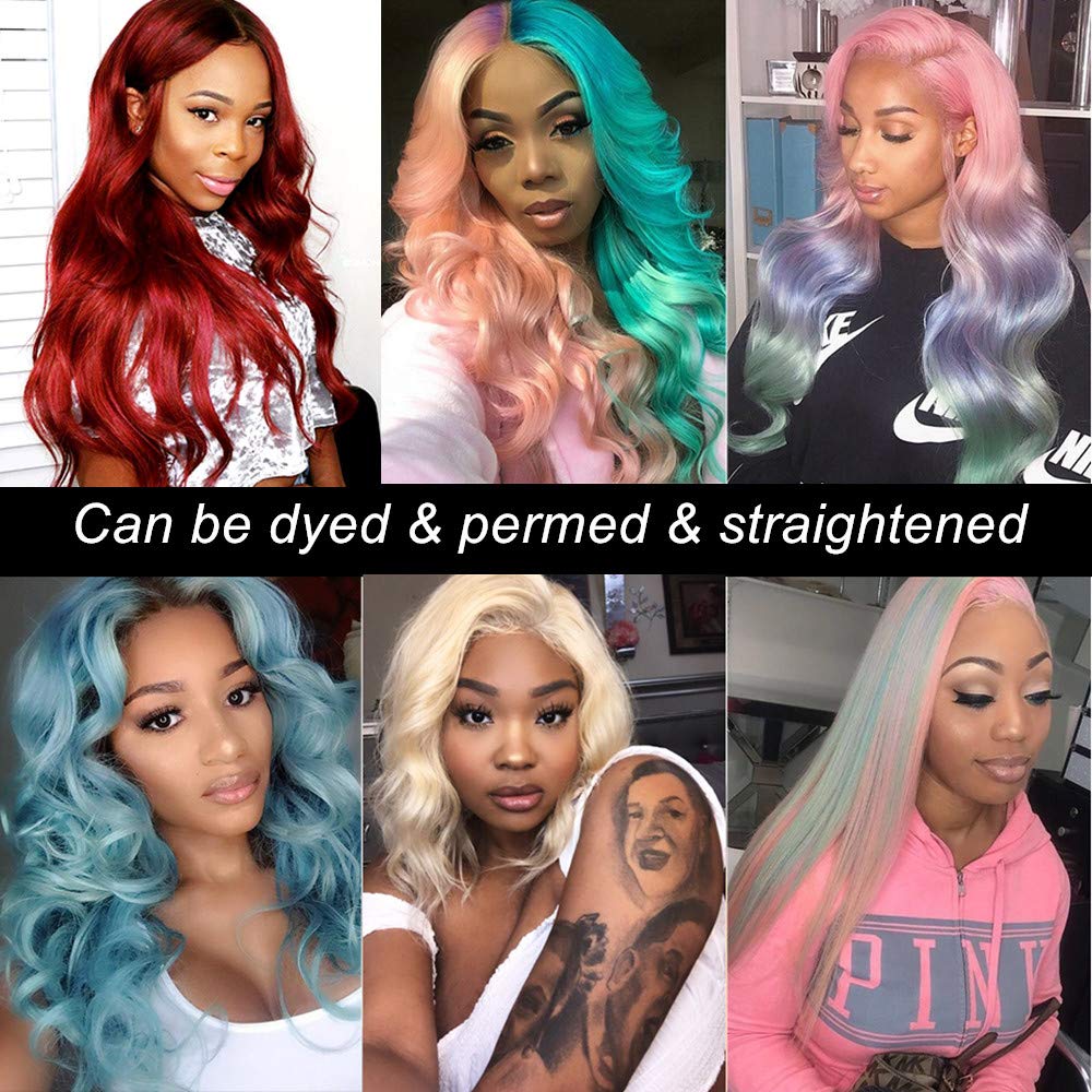 YISEA Brazilian 613 Body Wave 3 Bundles 300g 12A Unprocessed Virgin Hair - 100% Human Hair Weave Extensions for Black Women - Perfect for Sew-in, Clip-in, and Ponytail Hairstyles