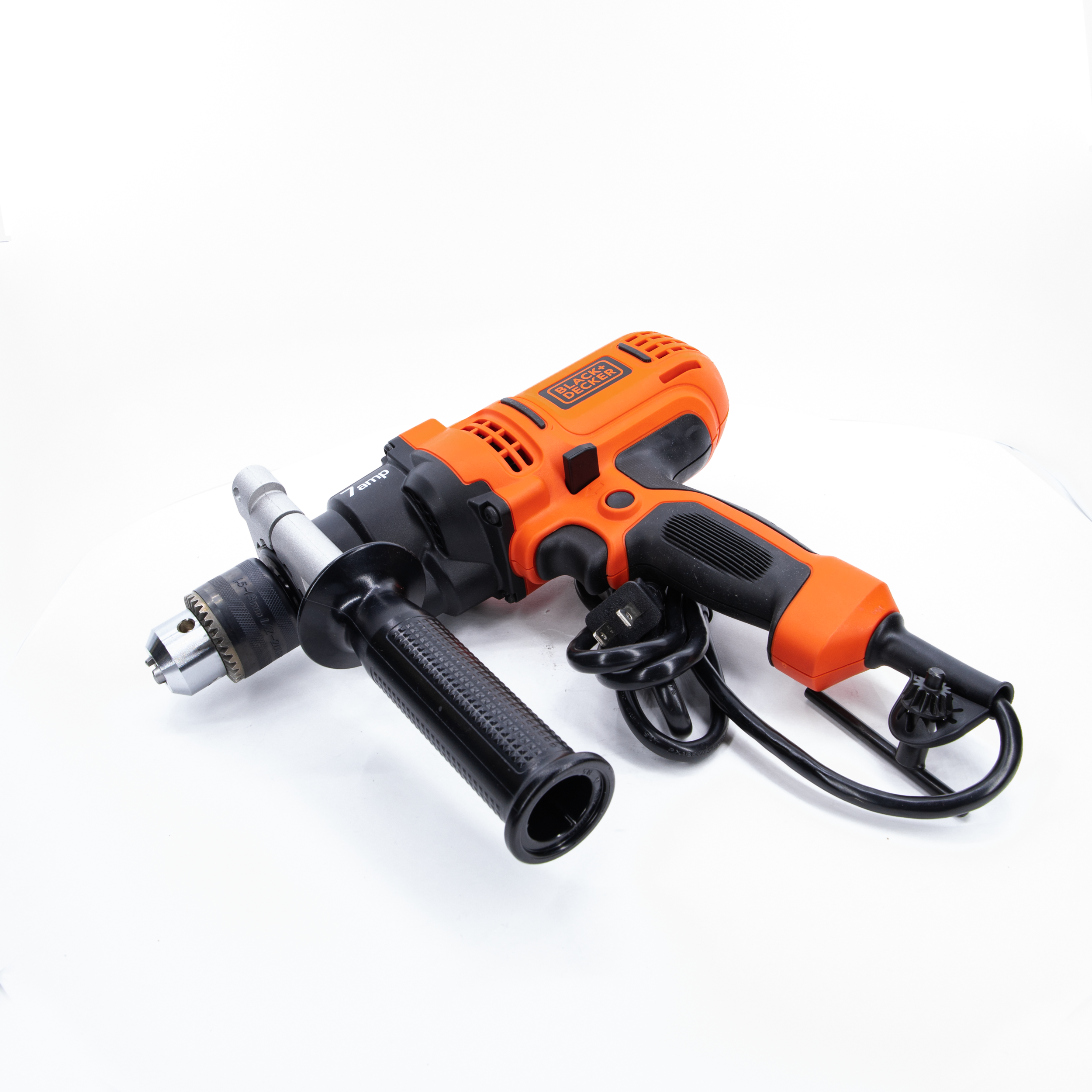 7.0 Amp 1/2 Inch Heavy Duty Electric Drill Driver Kit - Perfect for DIY Projects, Home Repairs & Professional Construction Work